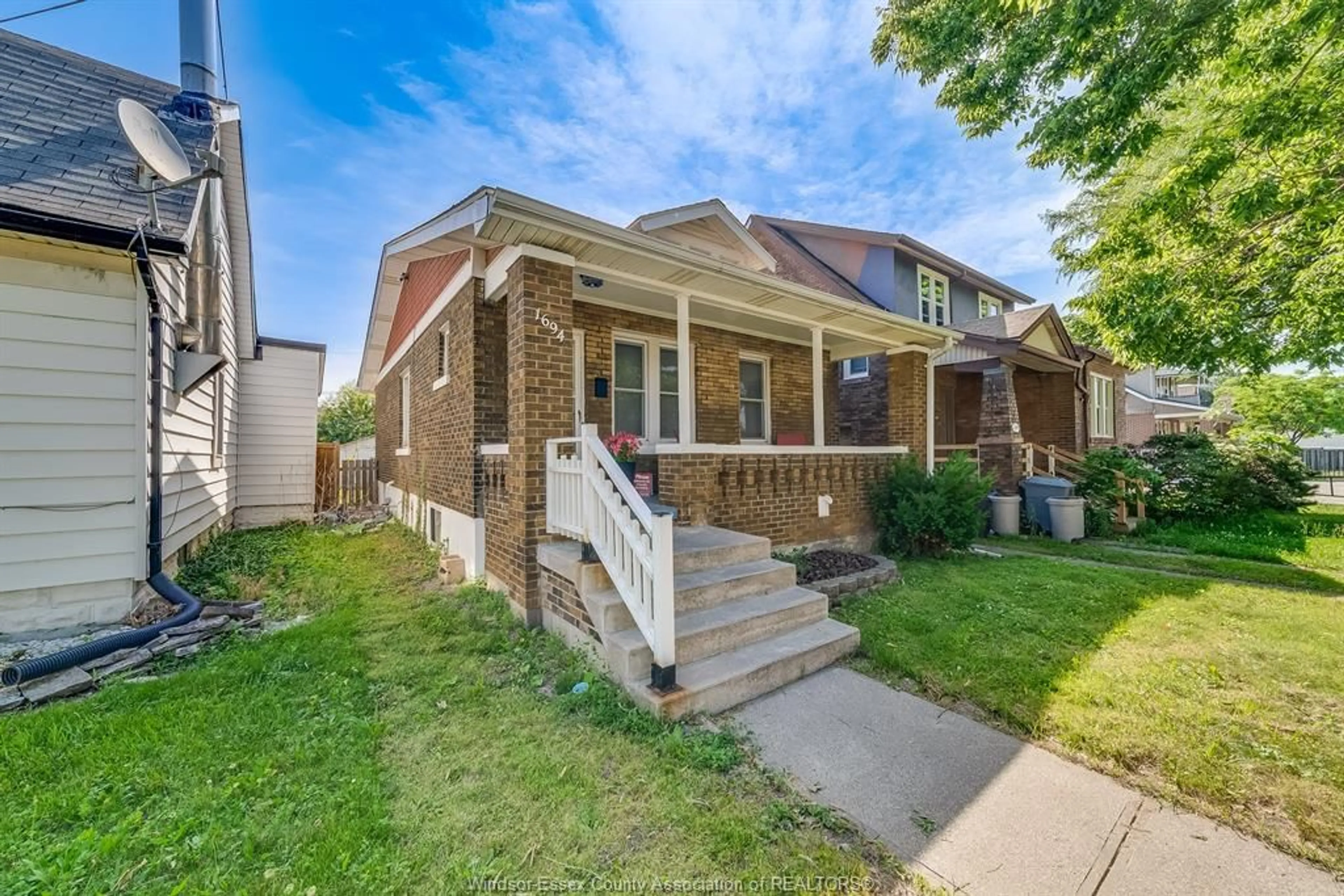Home with brick exterior material, street for 1694 MERCER, Windsor Ontario N8X 3P7