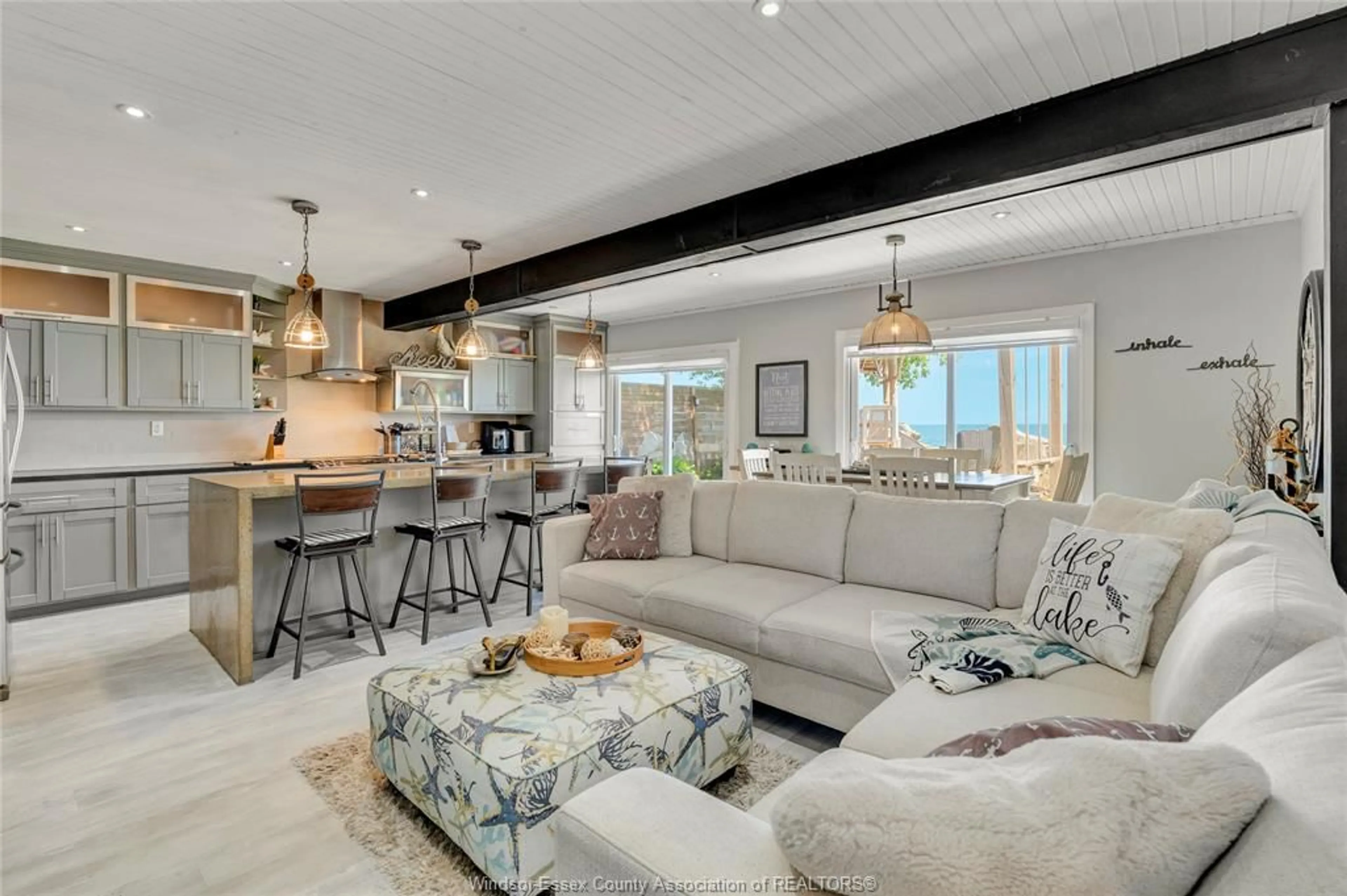 Open concept kitchen, unknown for 72 PULLEY Rd, Leamington Ontario N0P 2P0