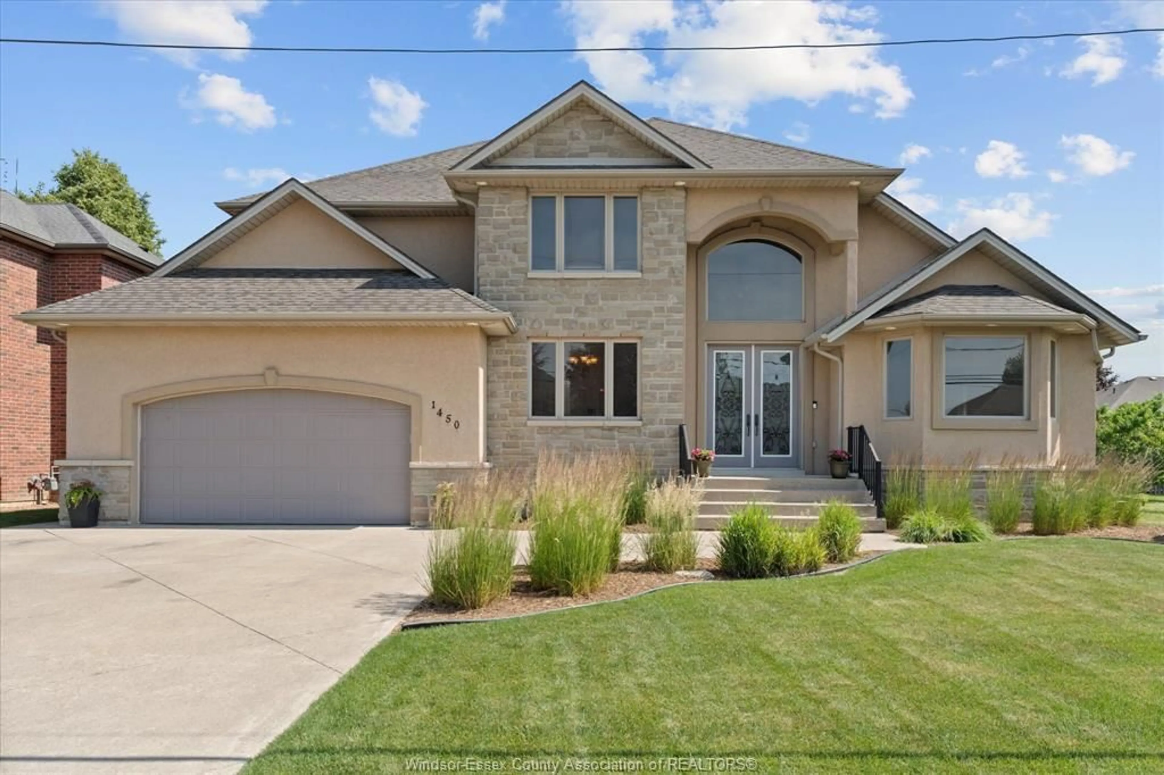 Home with brick exterior material, street for 1450 MORTON Dr, LaSalle Ontario N9J 3S9