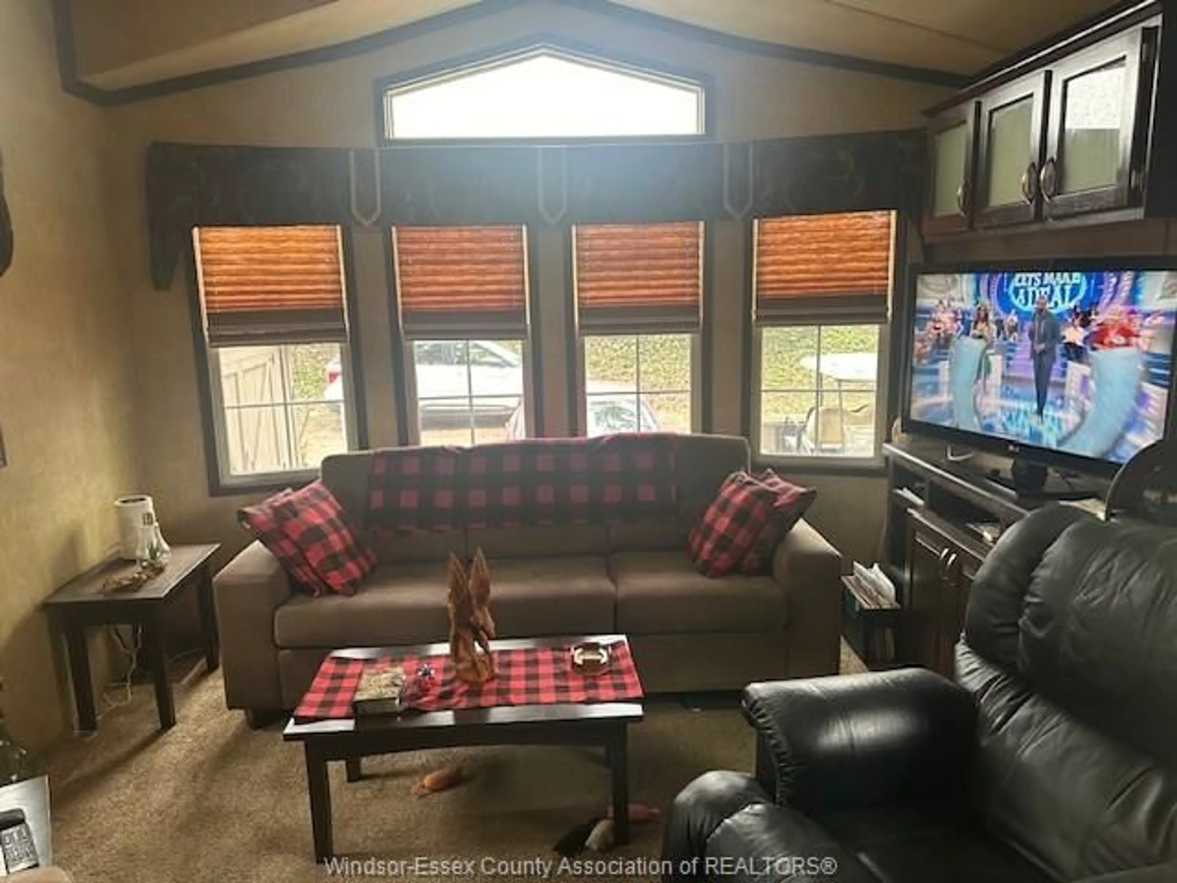 Living room with furniture, unknown for 126 MERSEA RD 5 #16, Leamington Ontario N8H 3V5