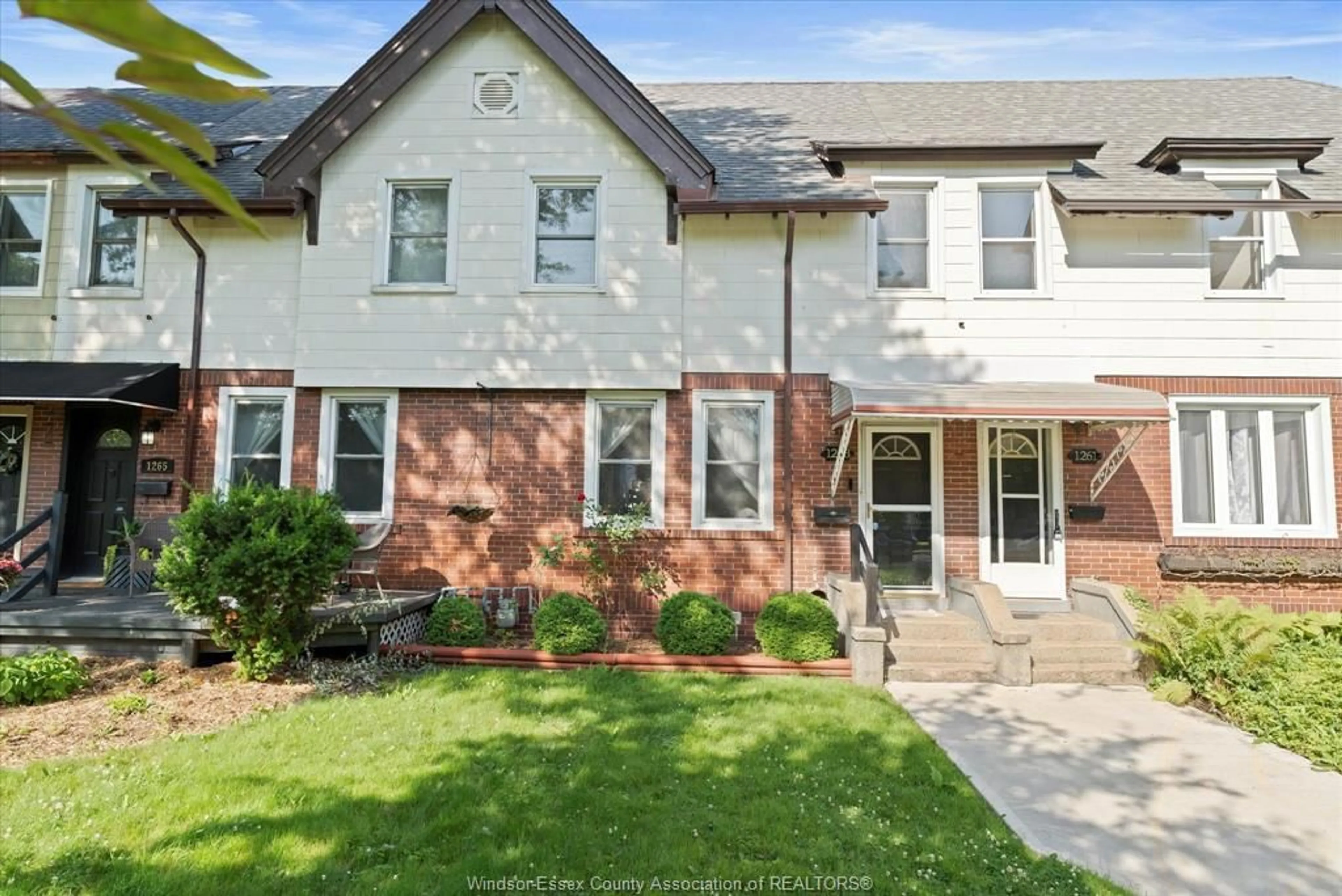 Home with brick exterior material, street for 1263 Monmouth, Windsor Ontario N8Y 3M2