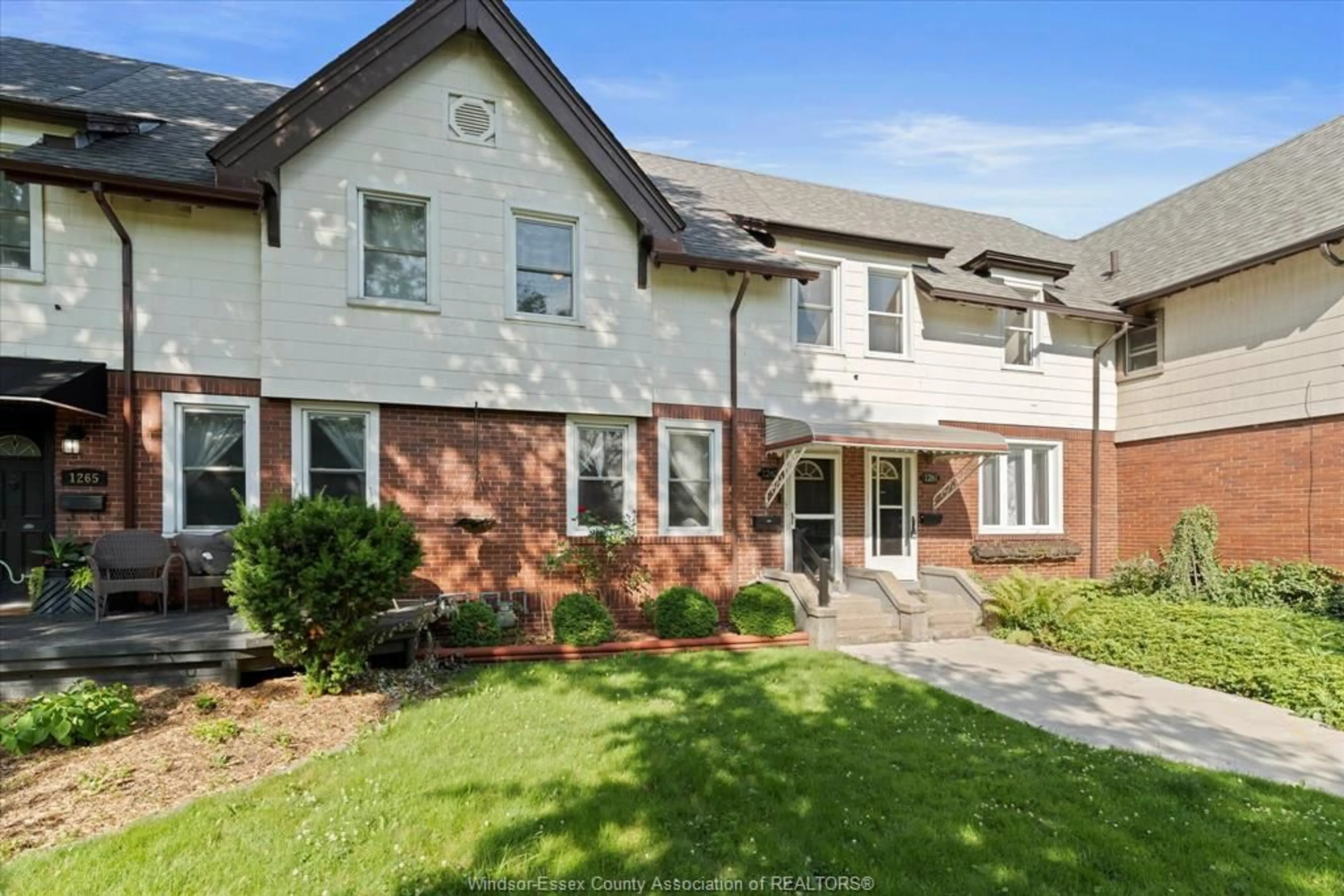 Home with brick exterior material, street for 1263 Monmouth, Windsor Ontario N8Y 3M2