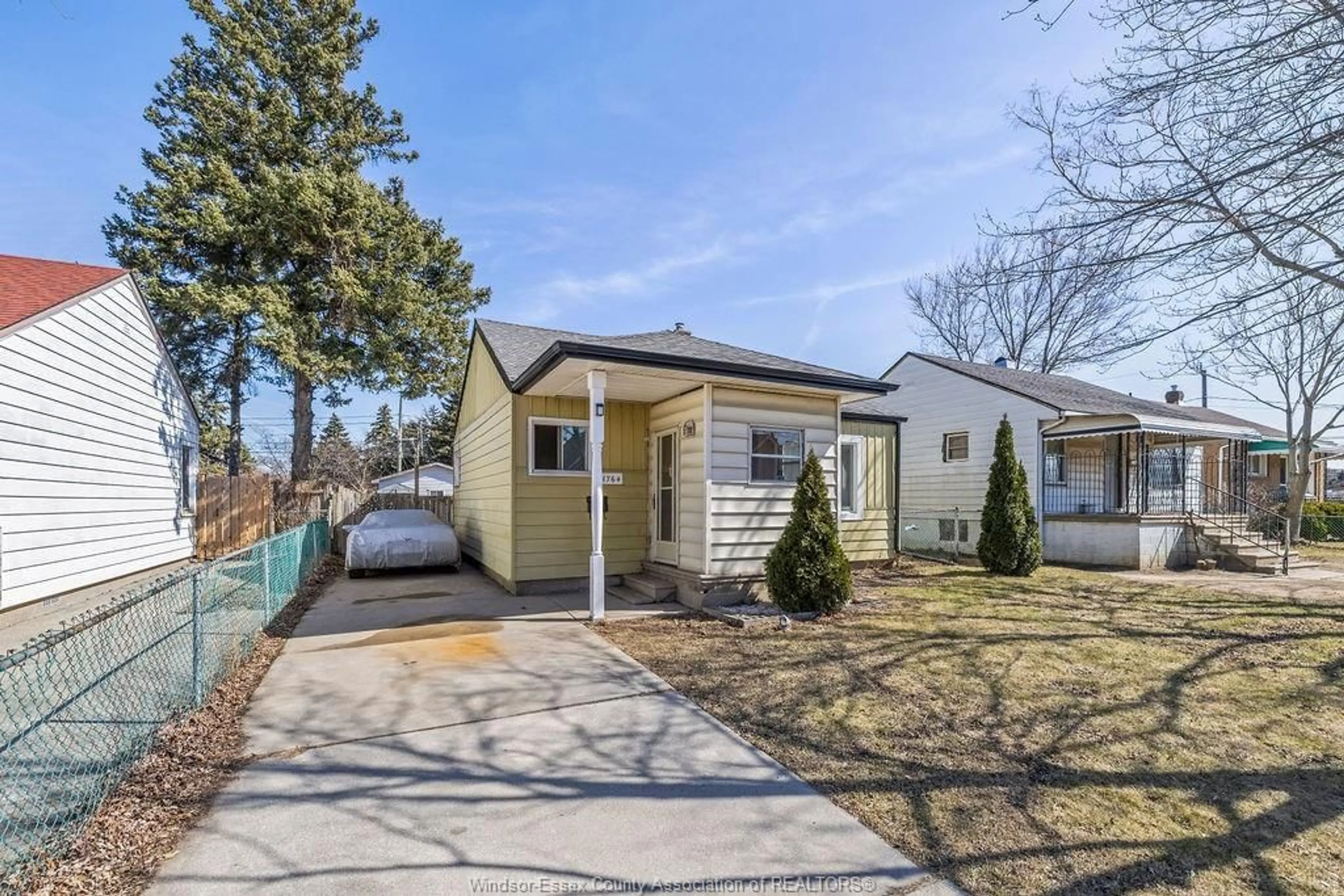 Home with vinyl exterior material, street for 1764 BENJAMIN Ave, Windsor Ontario N8X 4N6