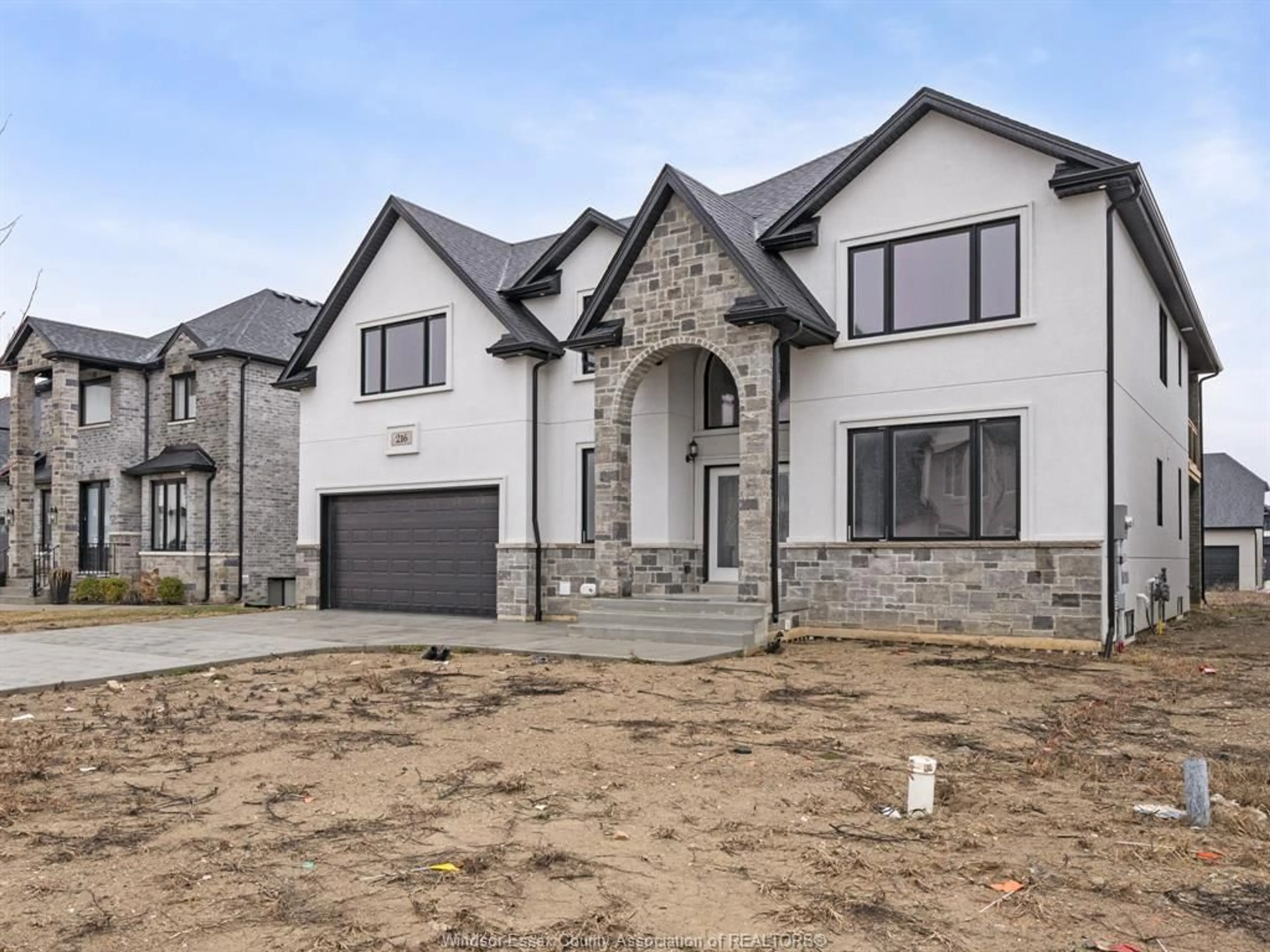 Home with brick exterior material, street for 216 Cowan Crt, Amherstburg Ontario N9V 0G9