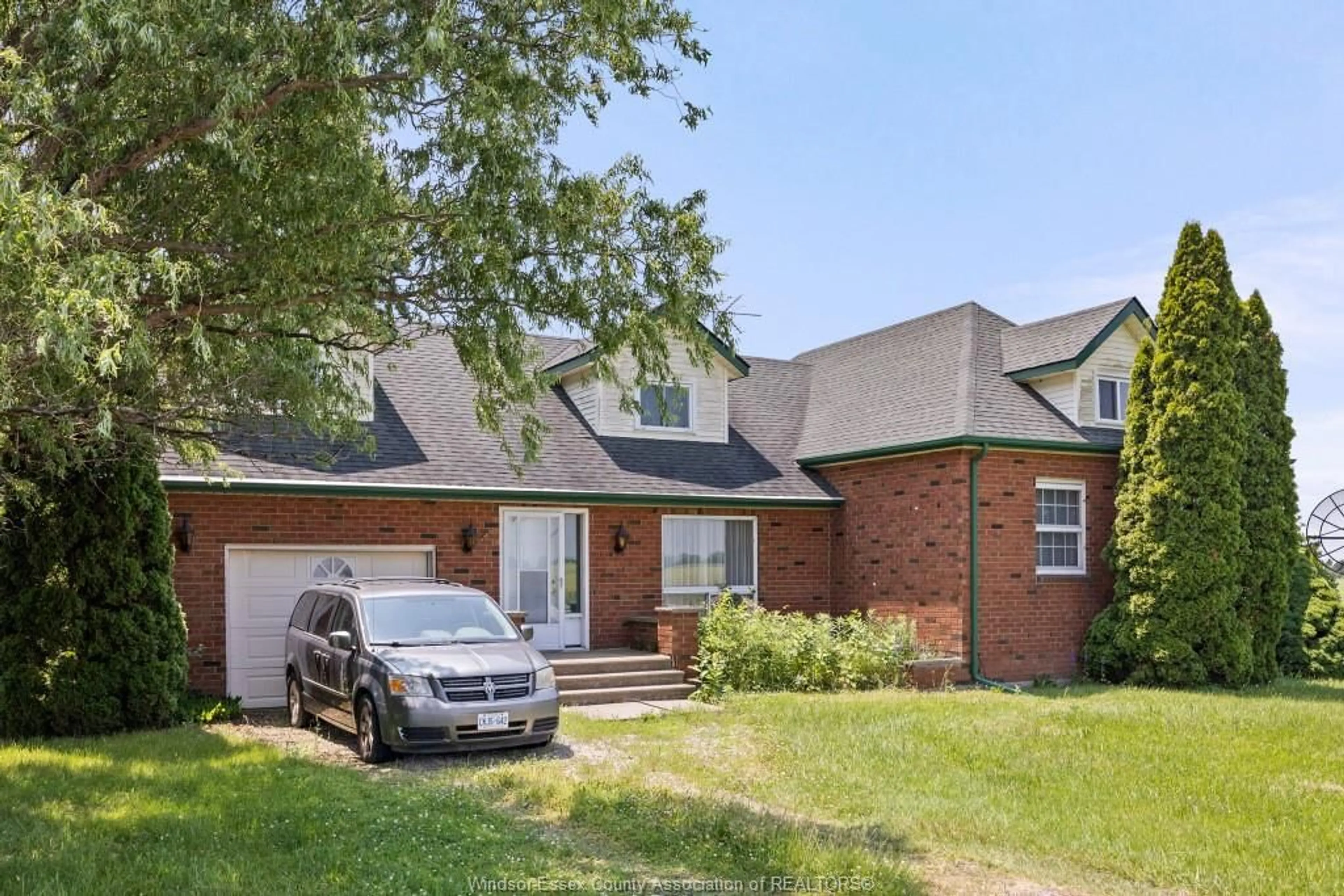 Home with brick exterior material, street for 9997 9TH CONCESSION Rd, Essex Ontario N8M 2X5