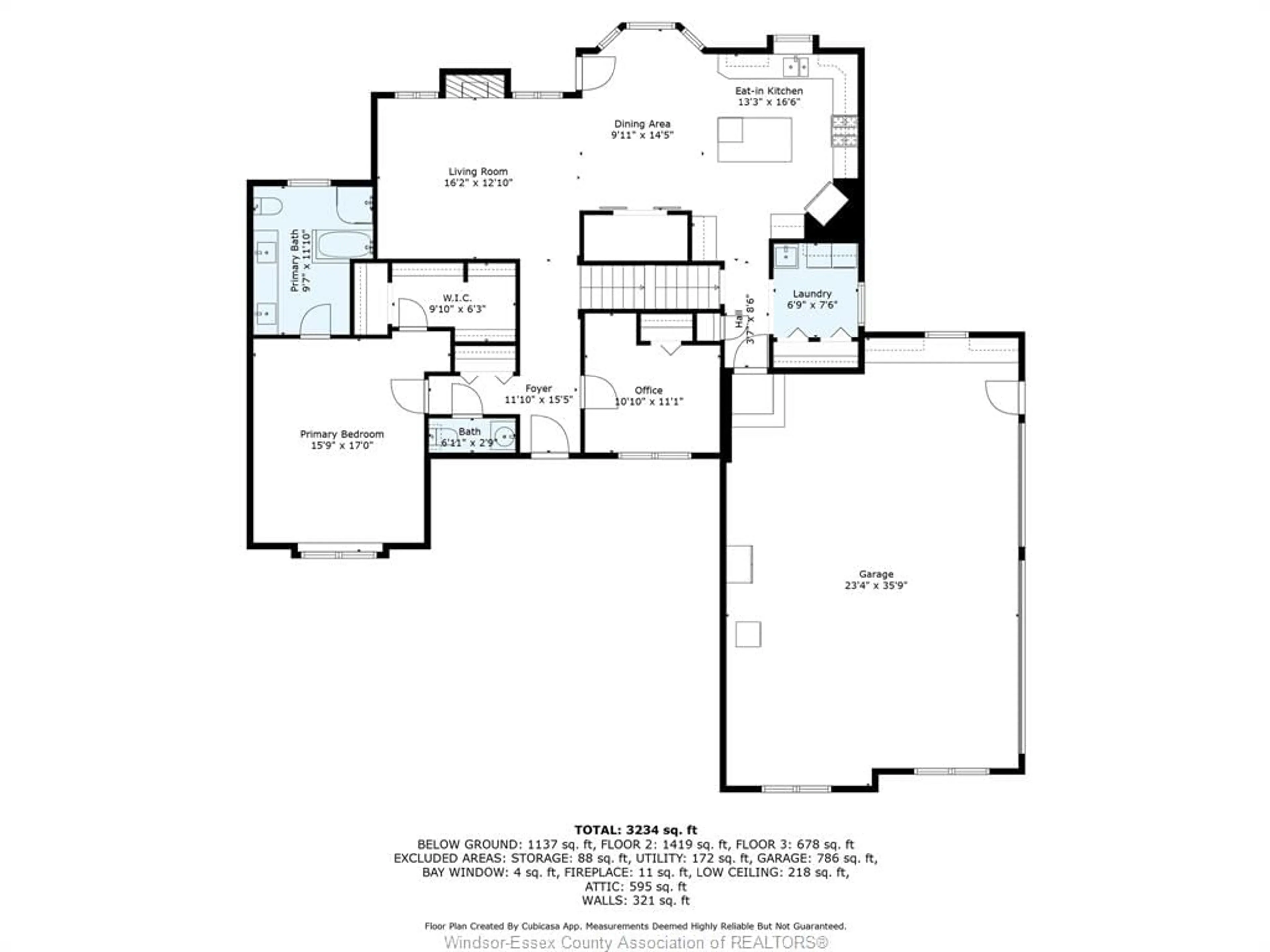 Floor plan for 2115 County Road 27, Lakeshore Ontario N0R 1V0