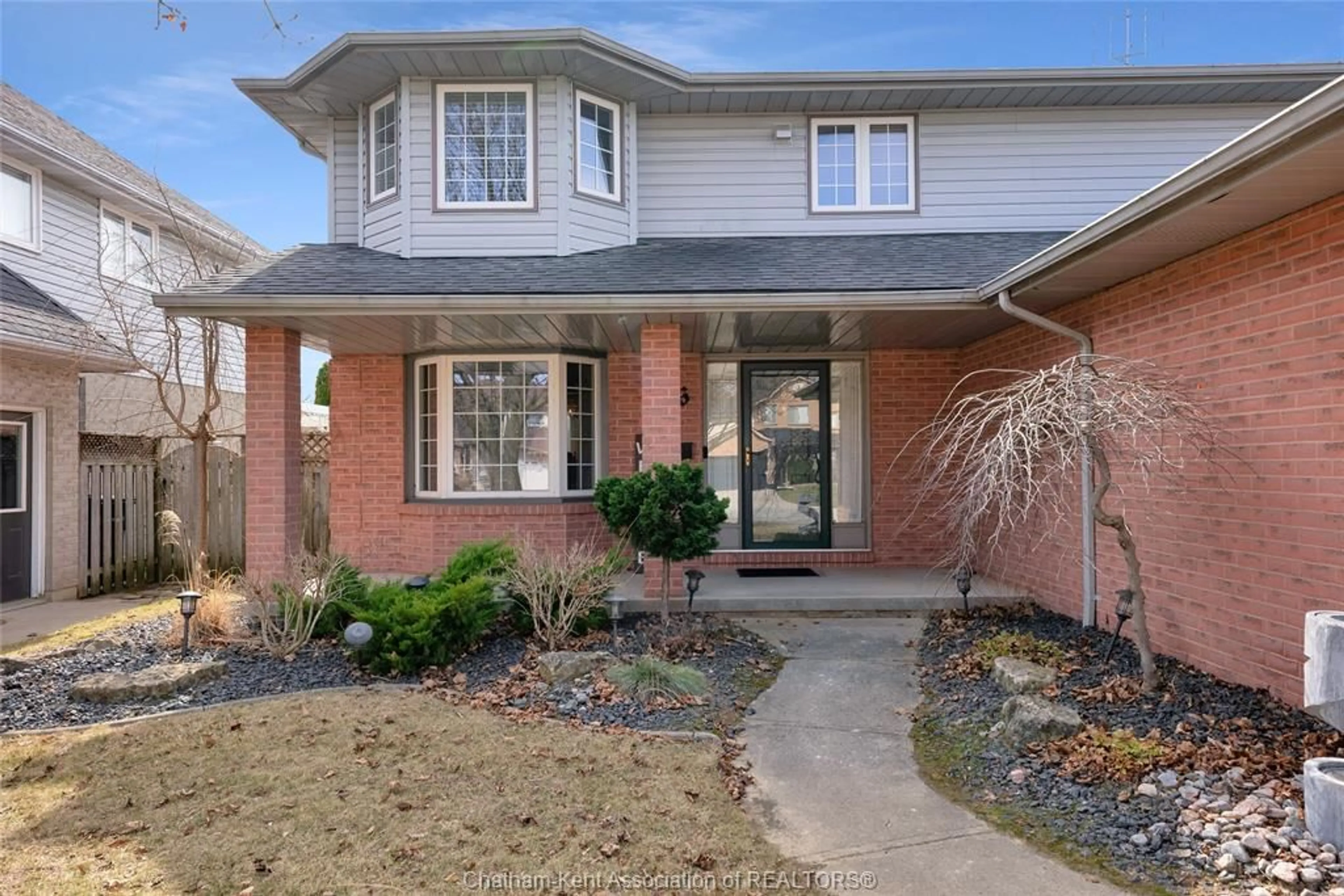 Home with brick exterior material, street for 56 NORWAY MAPLE Dr, Chatham Ontario N7L 5E1