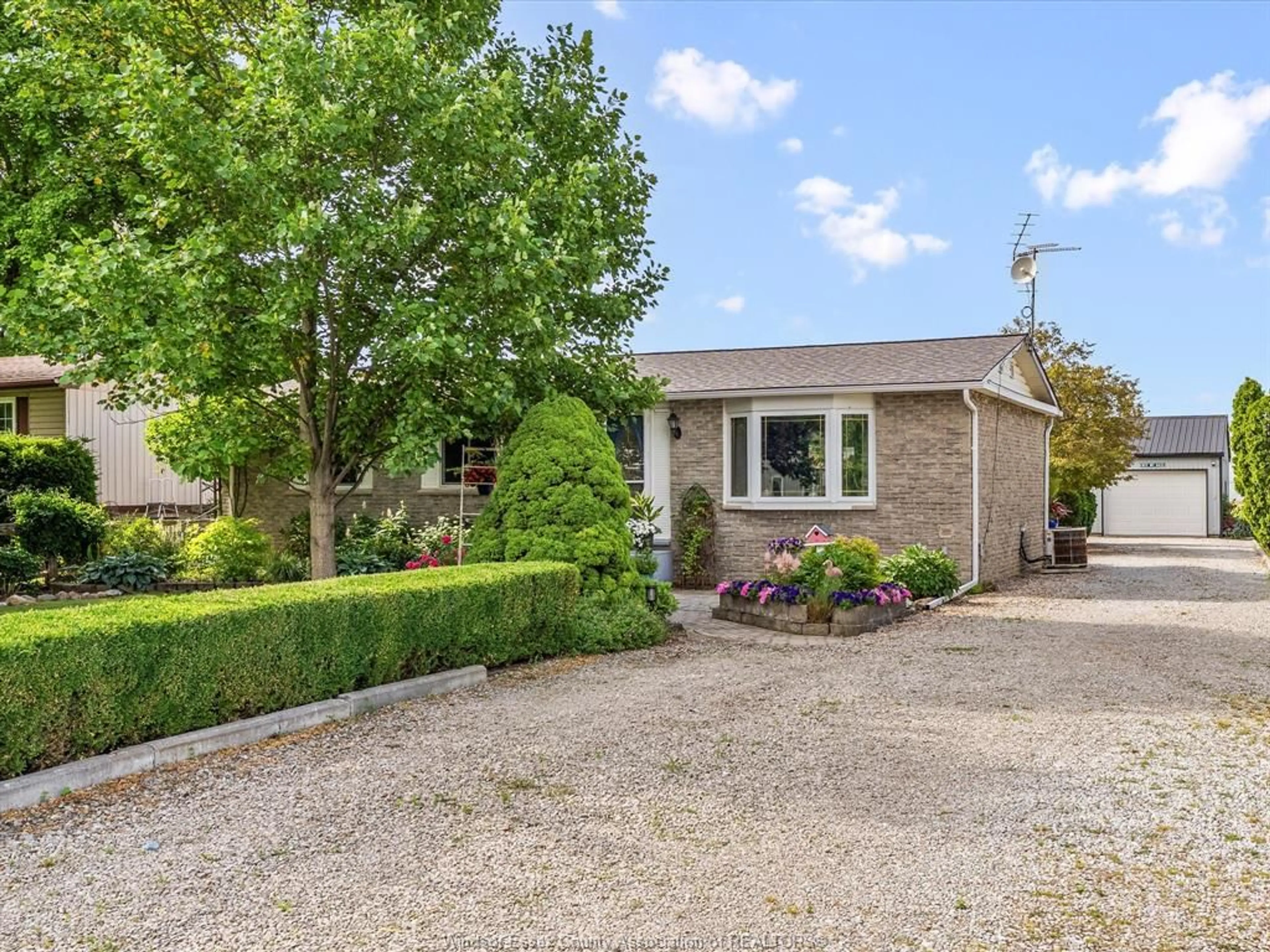 Home with brick exterior material, street for 640 County Road 8, Leamington Ontario N0P 2J0