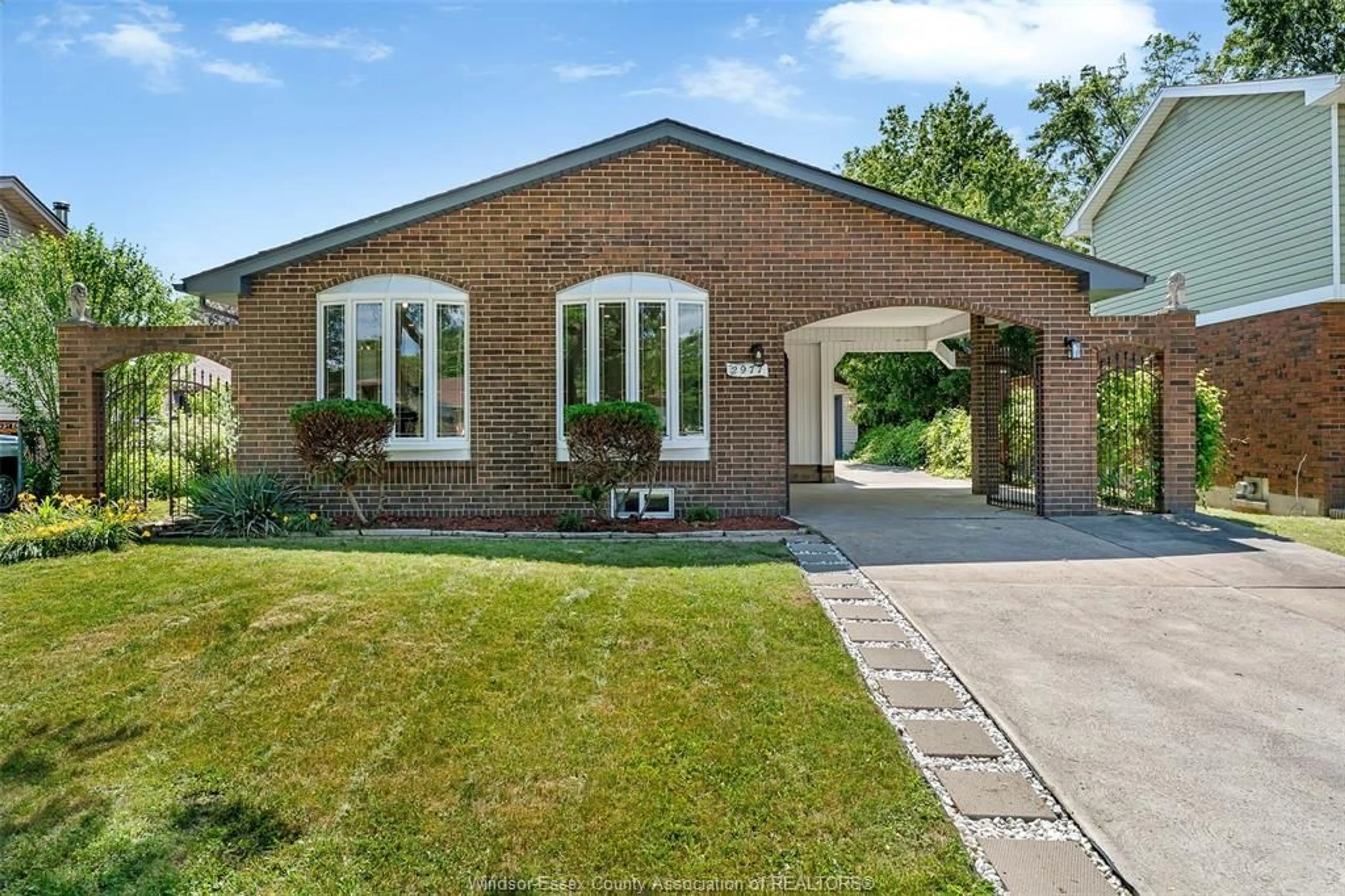 Home with brick exterior material, street for 2977 FOREST GLADE, Windsor Ontario N8R 1L6
