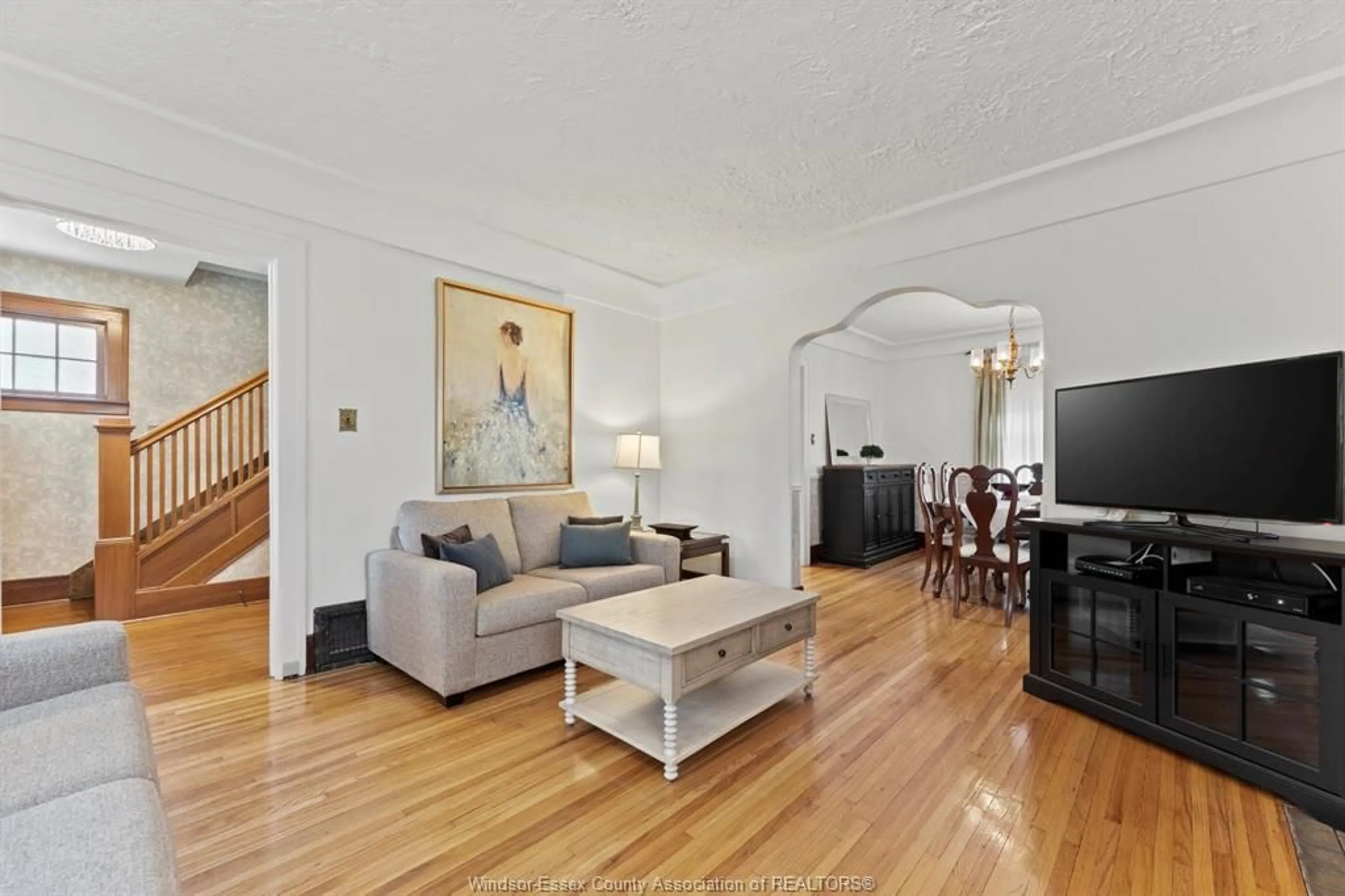Living room with furniture, unknown for 2208 MOY AVE., Windsor Ontario N8W 2M6