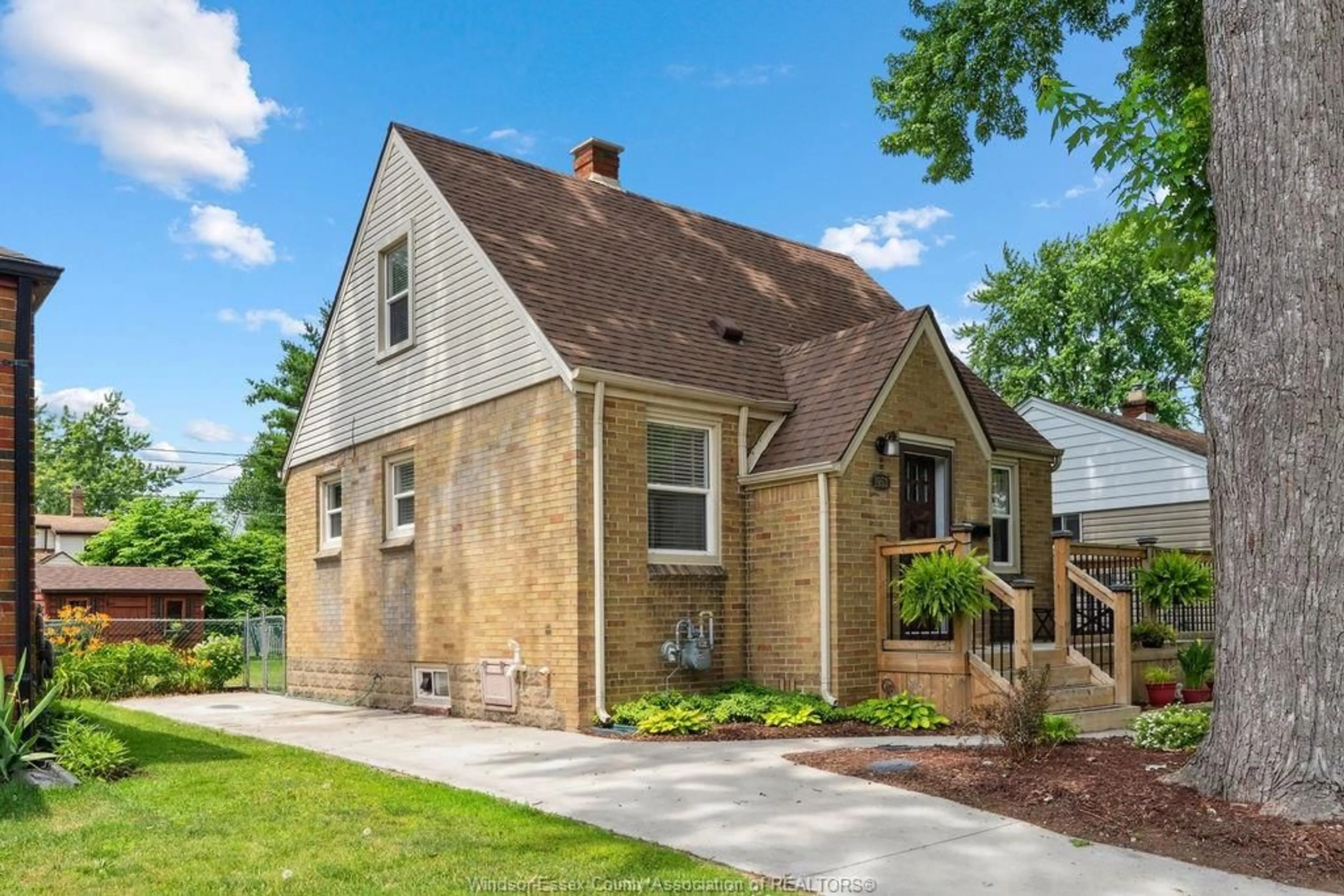 Home with brick exterior material, street for 1953 Ellrose Ave, Windsor Ontario N8W 4V1