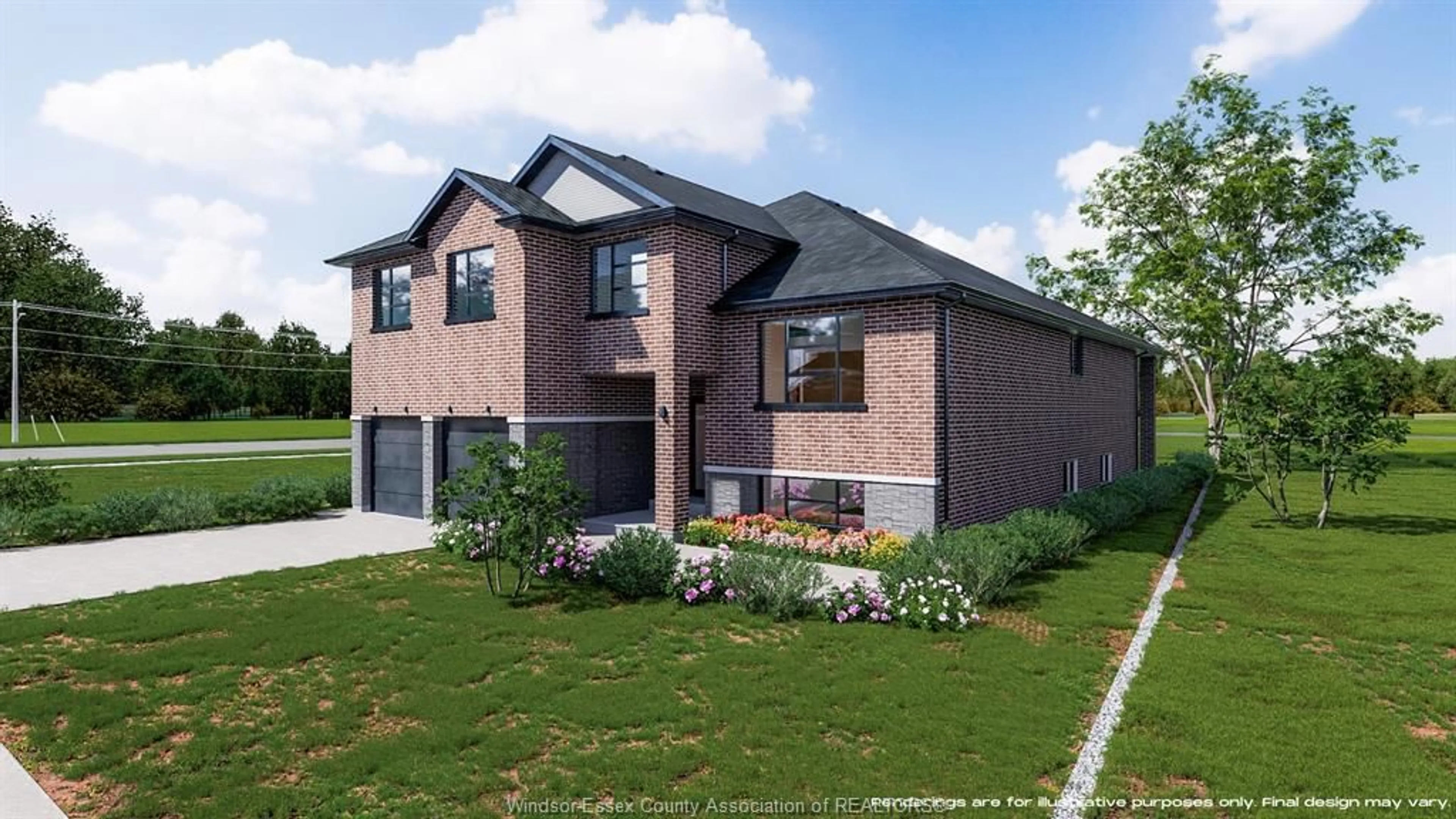 Home with brick exterior material, street for 5245 AIDEN Ave, Tecumseh Ontario N0R 1K0