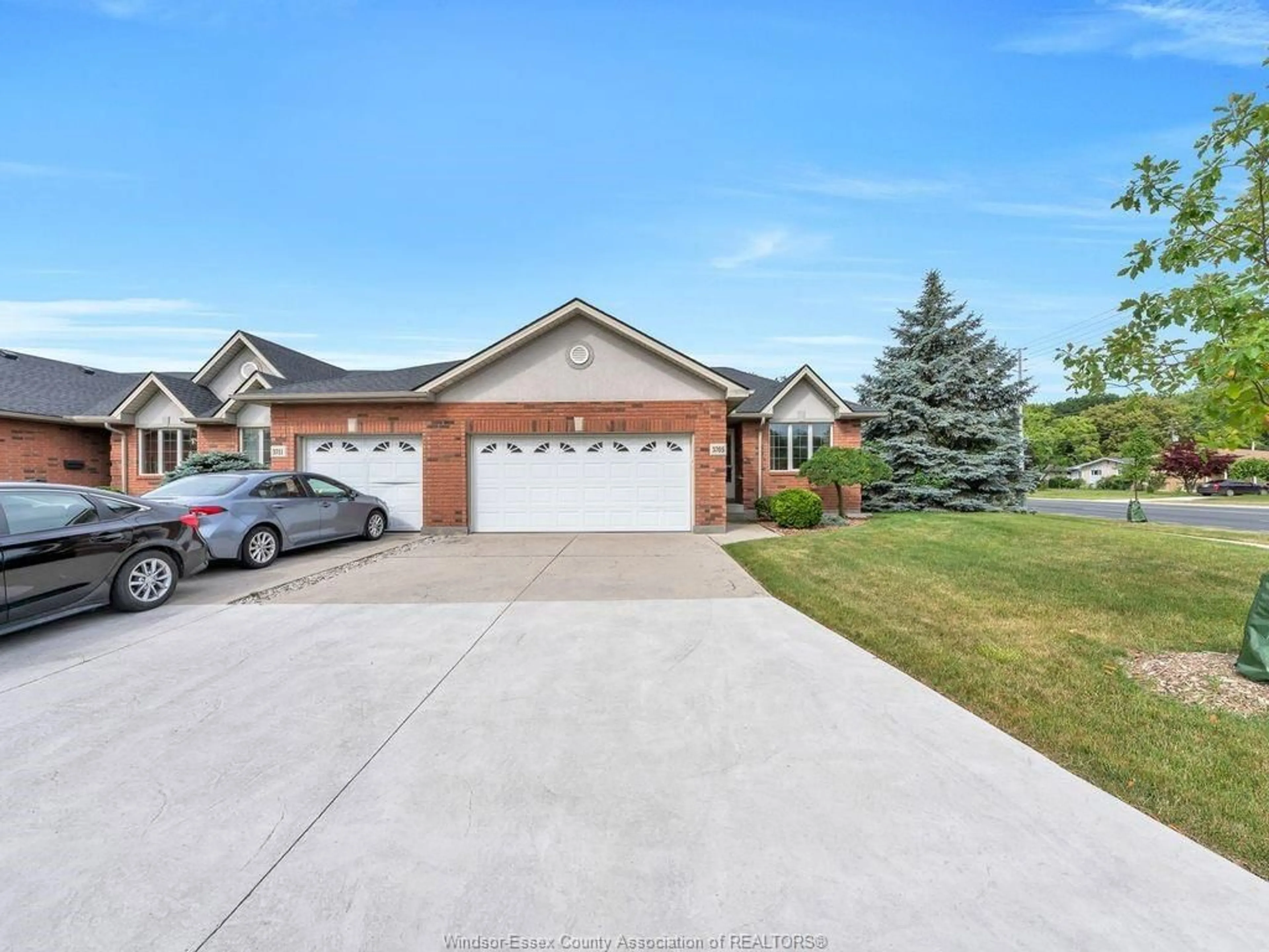 Home with brick exterior material, street for 3705 Prairie Court, Windsor Ontario N9G 2X4