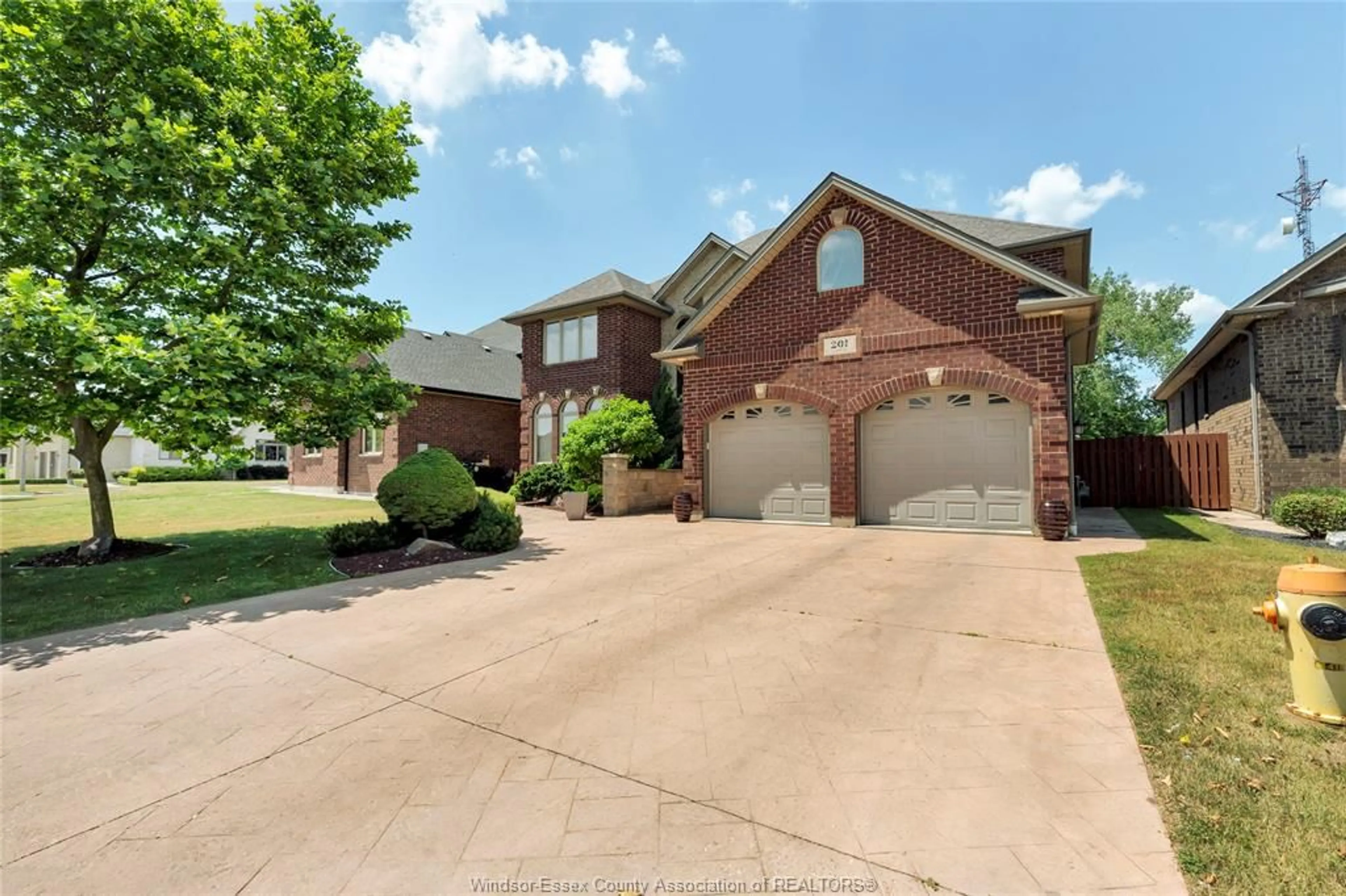 Home with brick exterior material, street for 201 ELLISON Ave, Leamington Ontario N8H 5J2