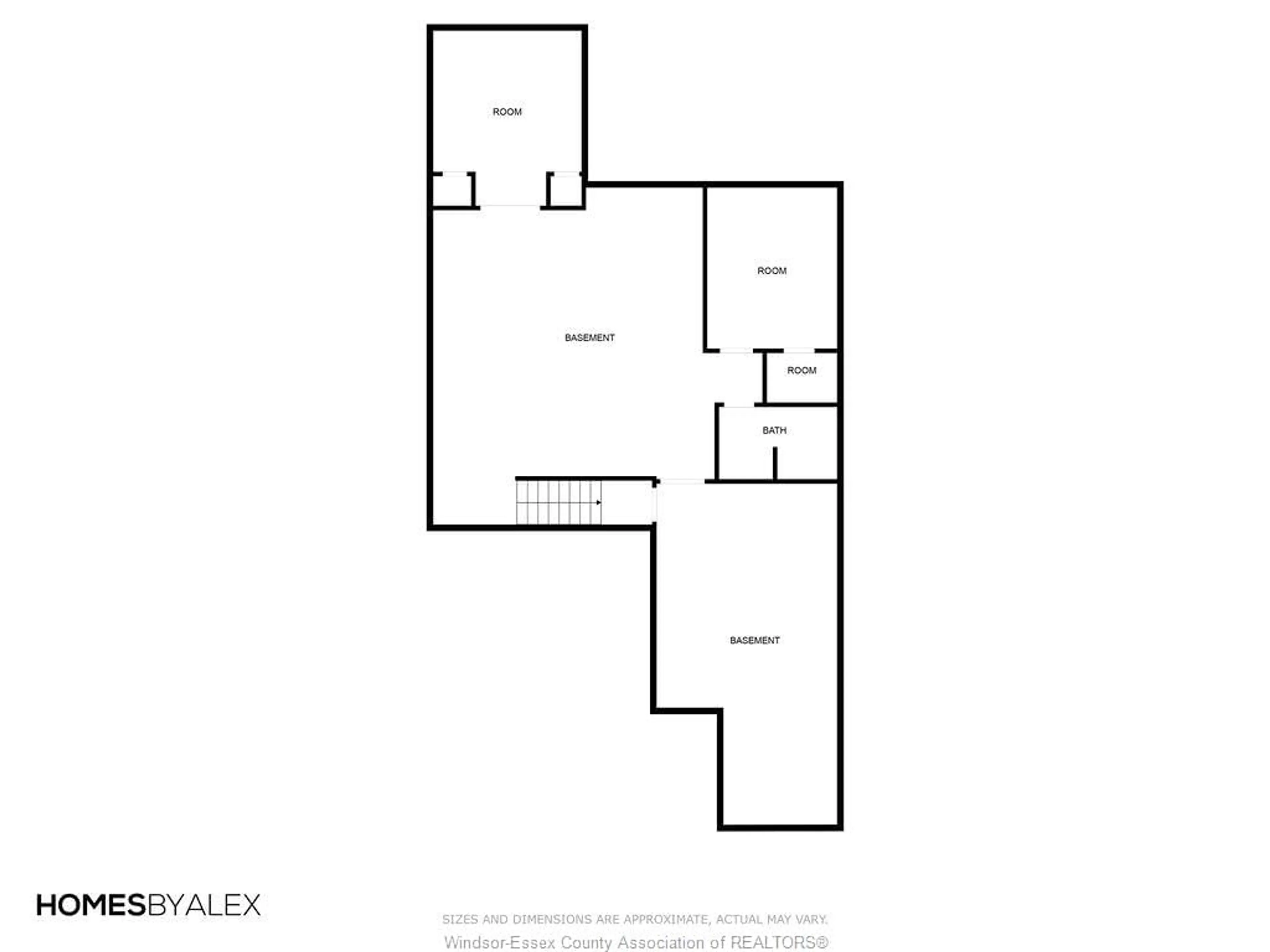 Floor plan for 7598 SILVERLEAF Lane, LaSalle Ontario N9H 1H3