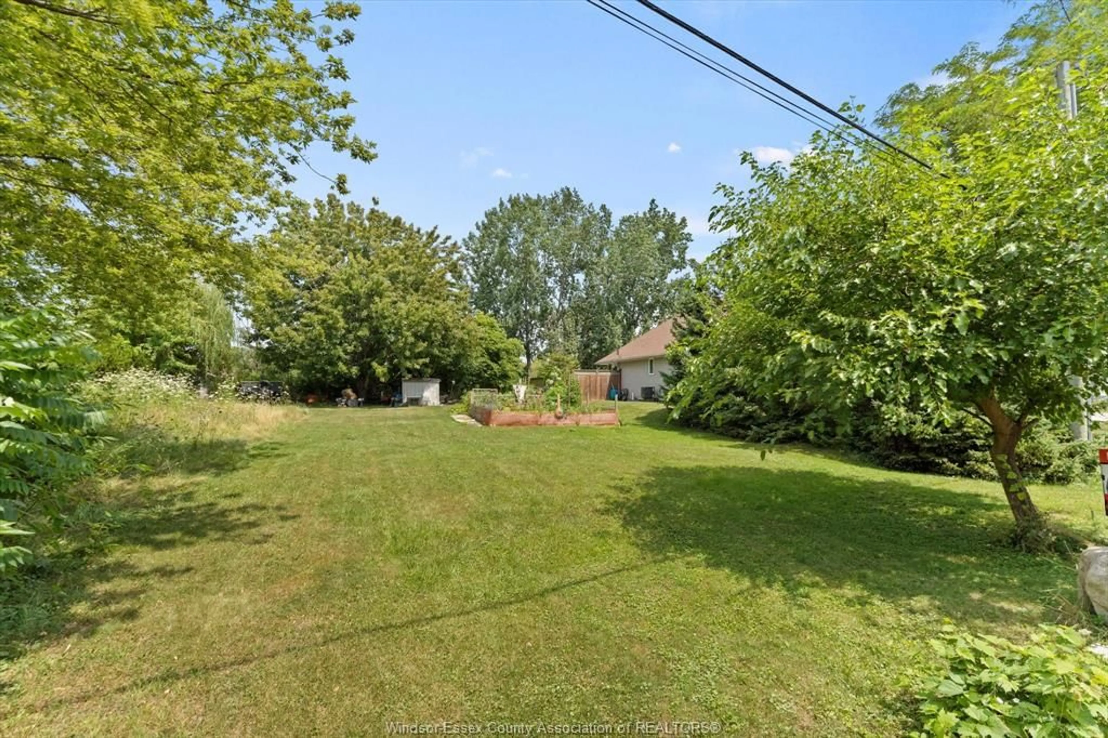 A pic from outside/outdoor area/front of a property/back of a property/a pic from drone, unknown for LOT 57 & 58 WILLOW BEACH, Amherstburg Ontario N9V 2Y8