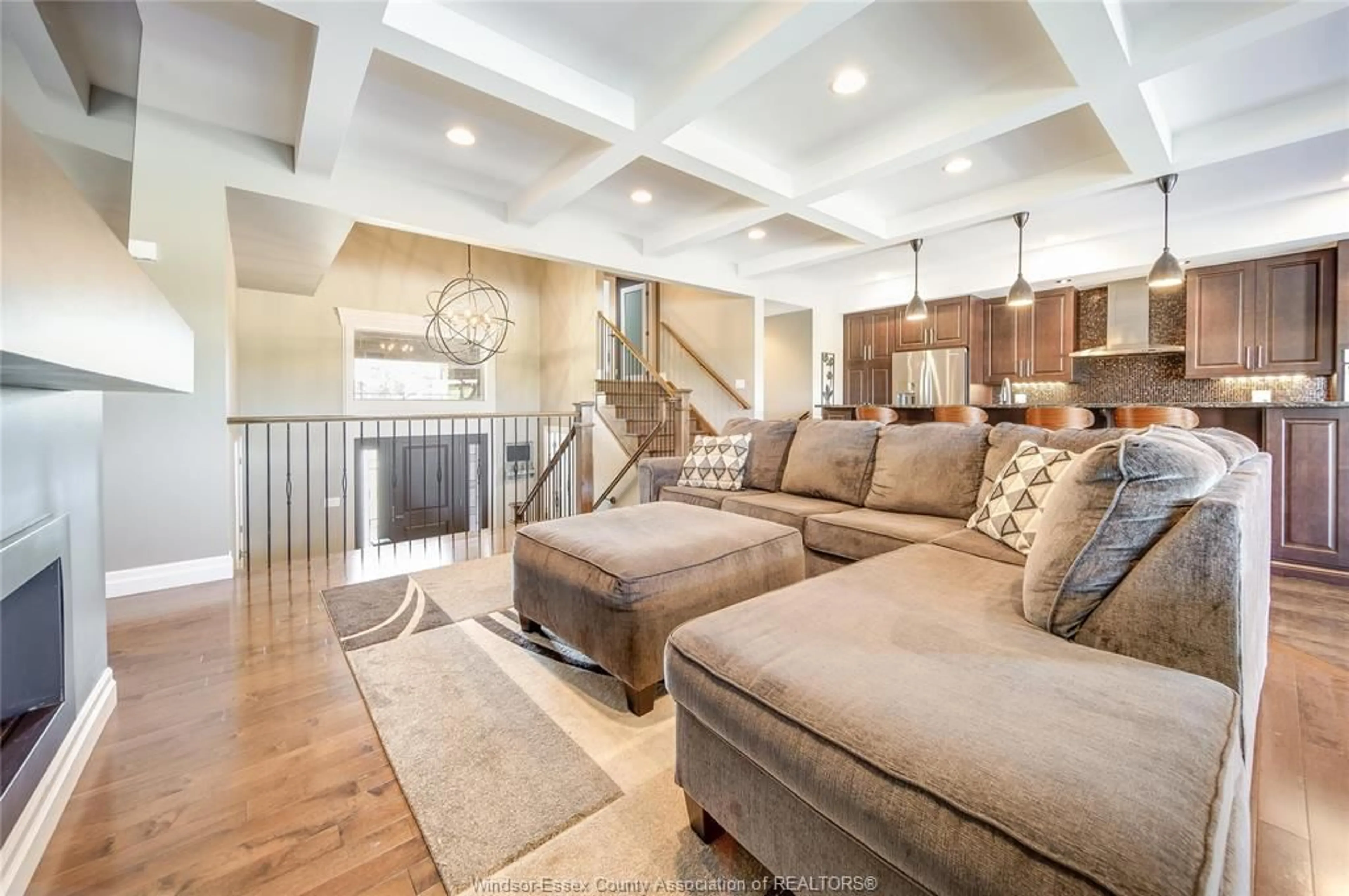 Living room with furniture, unknown for 3425 11TH CONCESSION Rd, Maidstone Ontario N0R 1K0