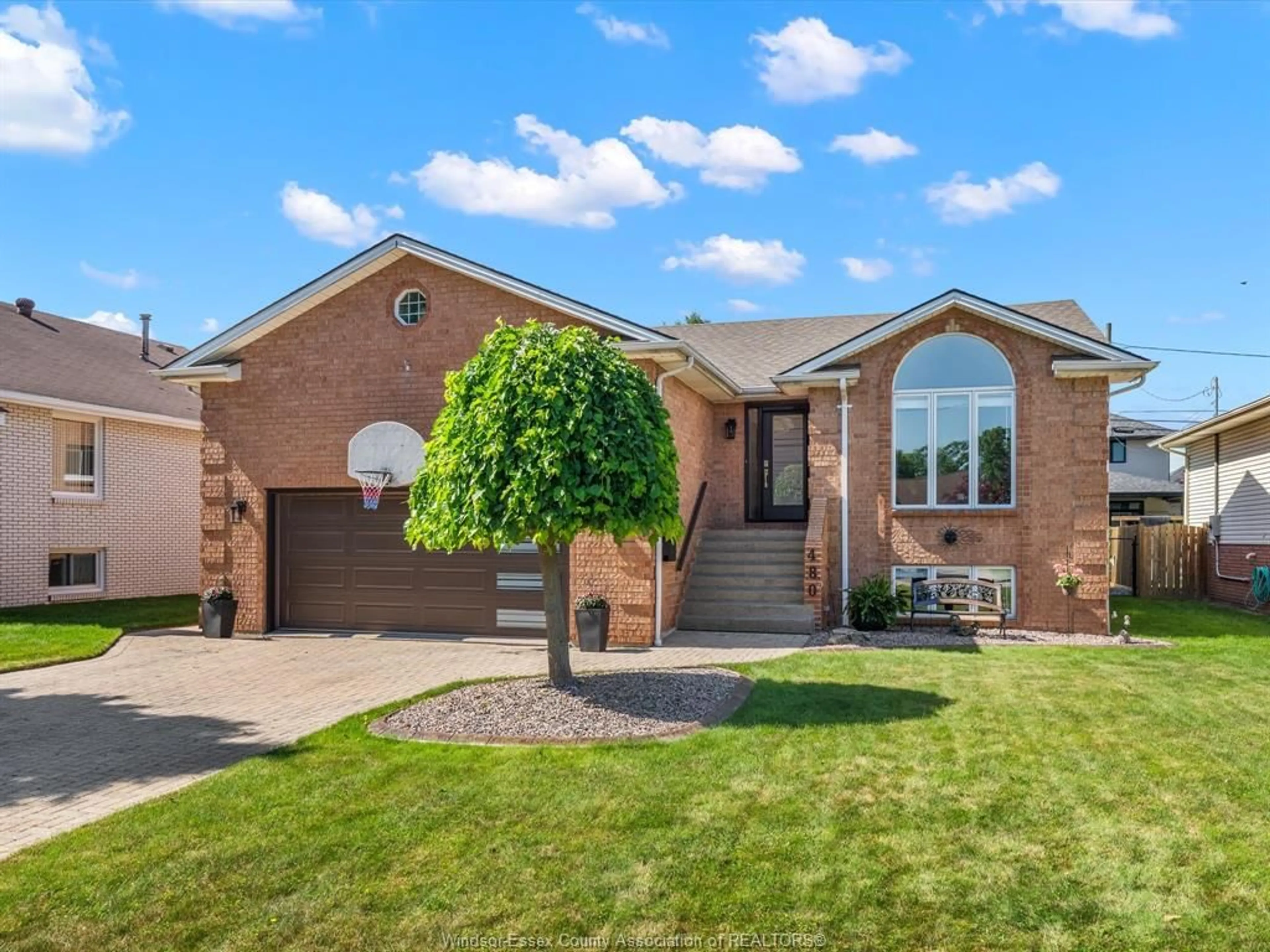 Home with brick exterior material, street for 480 Delaware Ave, LaSalle Ontario N9J 1S4