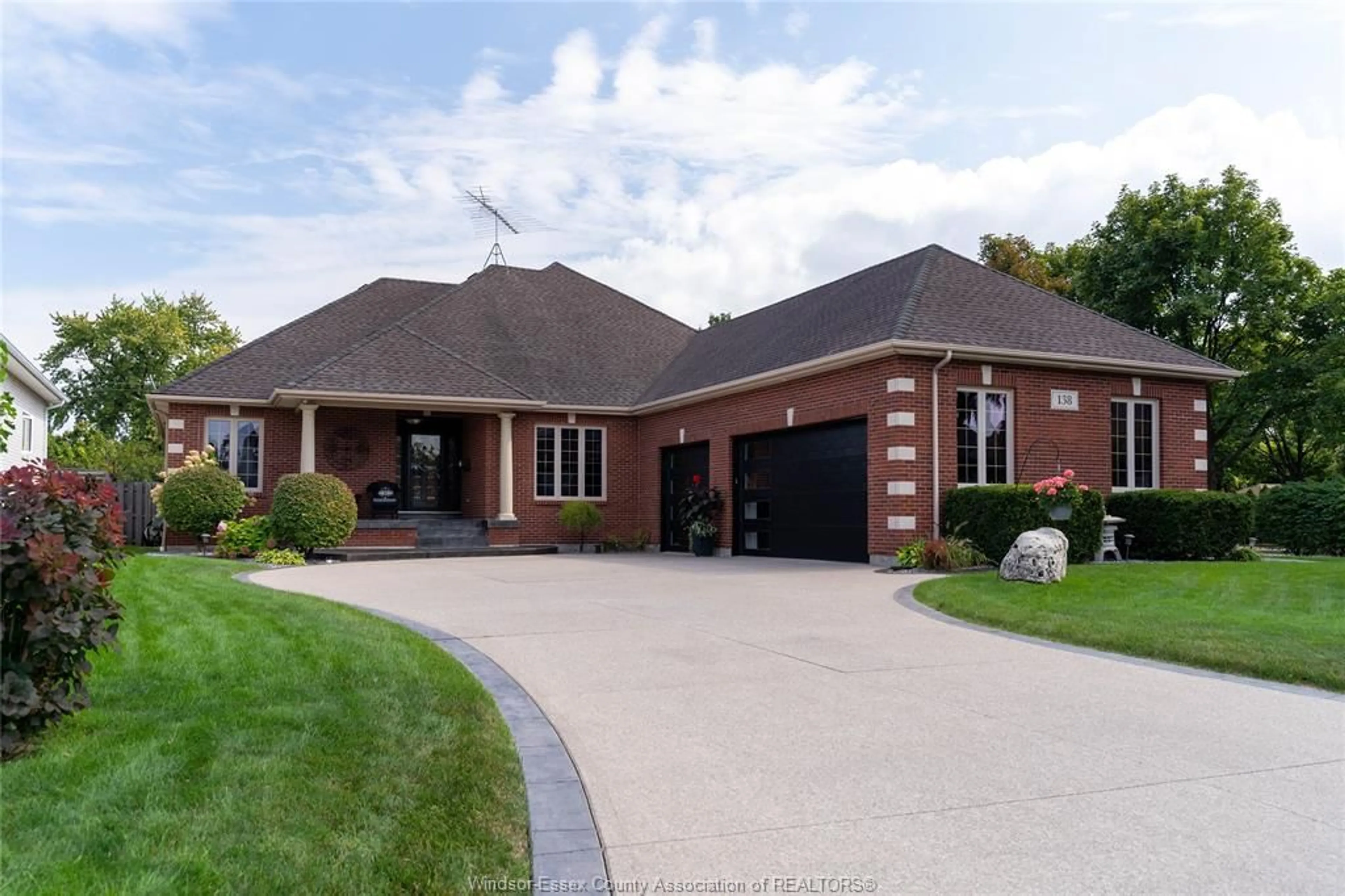 Home with brick exterior material, street for 138 SEYMOUR Cres, Lakeshore Ontario N8N 4X9