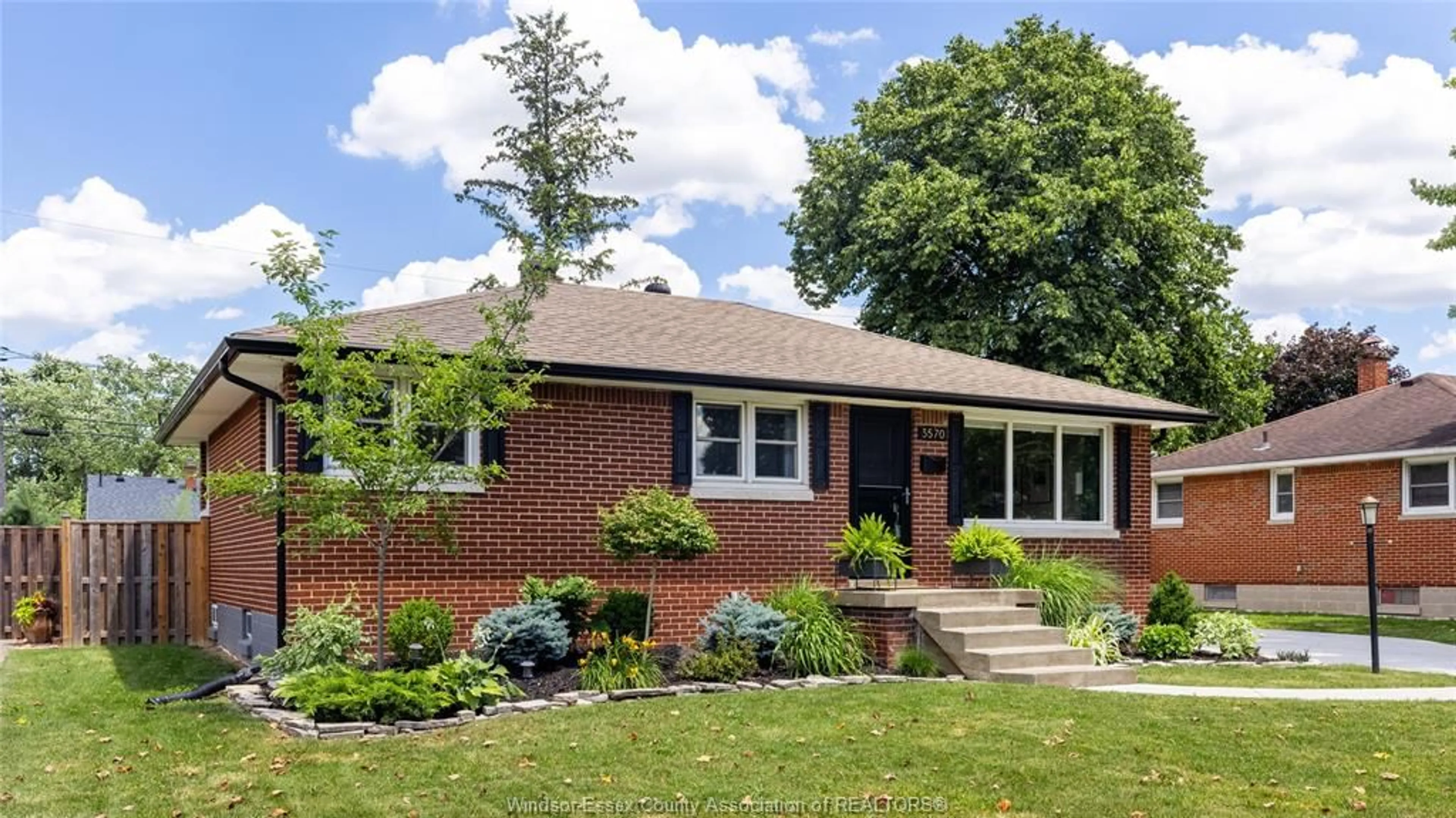Home with brick exterior material, street for 3570 MCKAY Ave, Windsor Ontario N9E 2R9