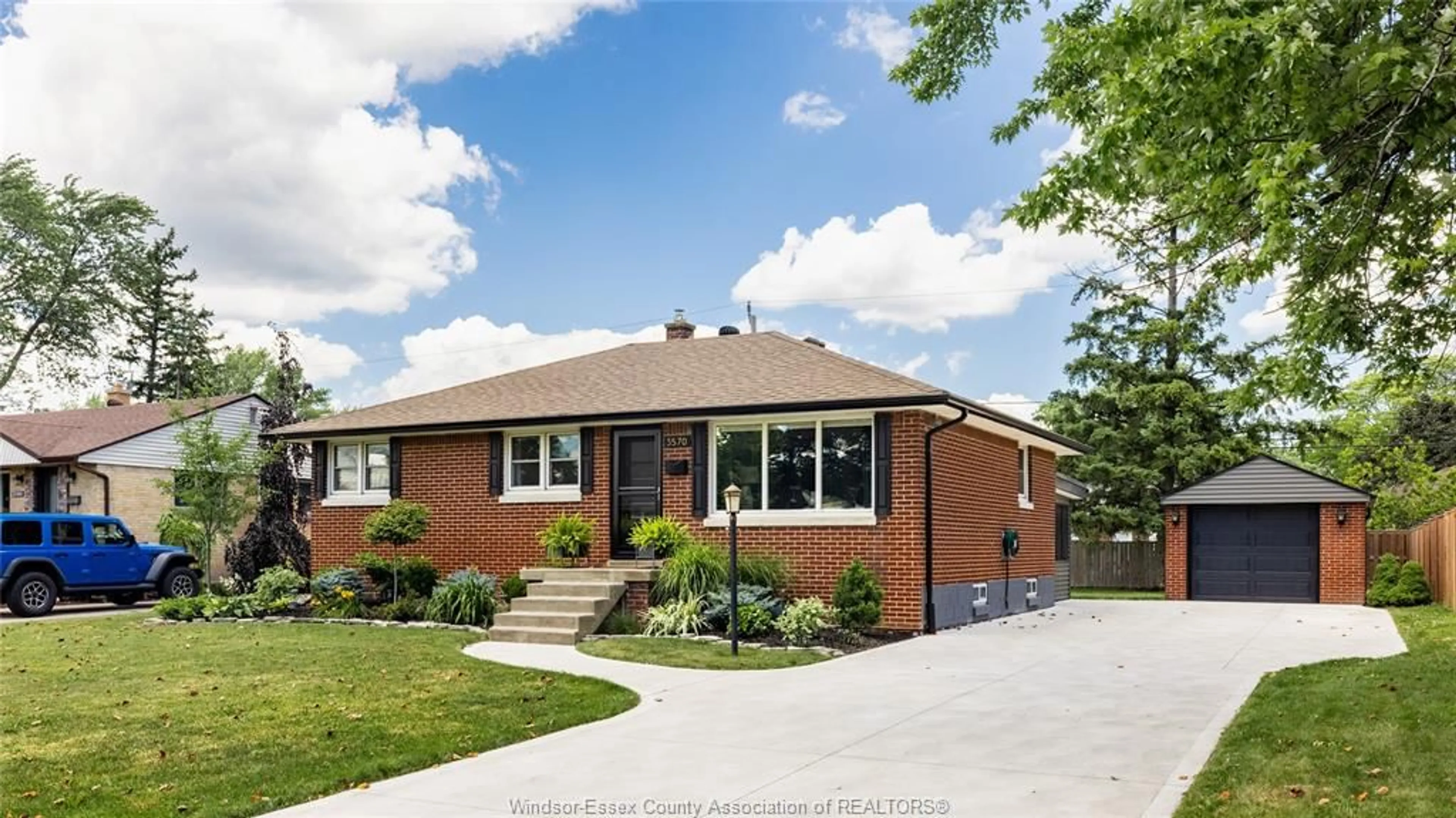 Home with brick exterior material, street for 3570 MCKAY Ave, Windsor Ontario N9E 2R9