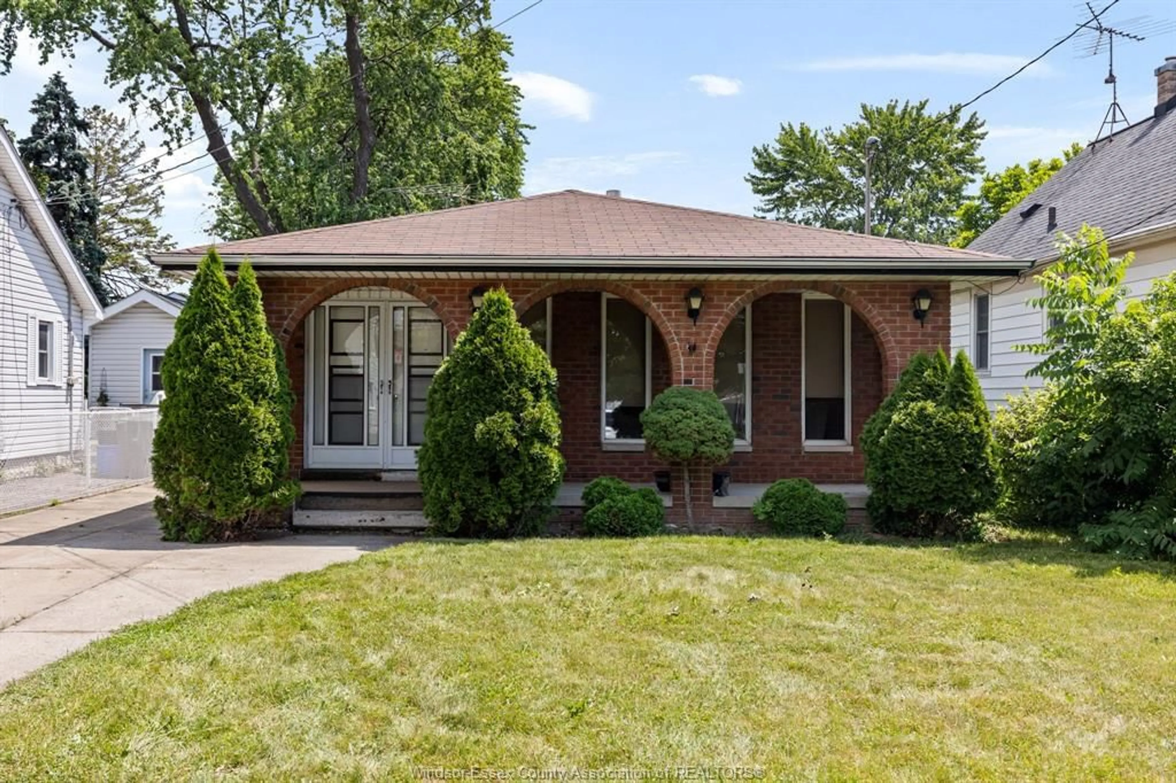 Home with brick exterior material, street for 2034 BALFOUR, Windsor Ontario N8T 2S7