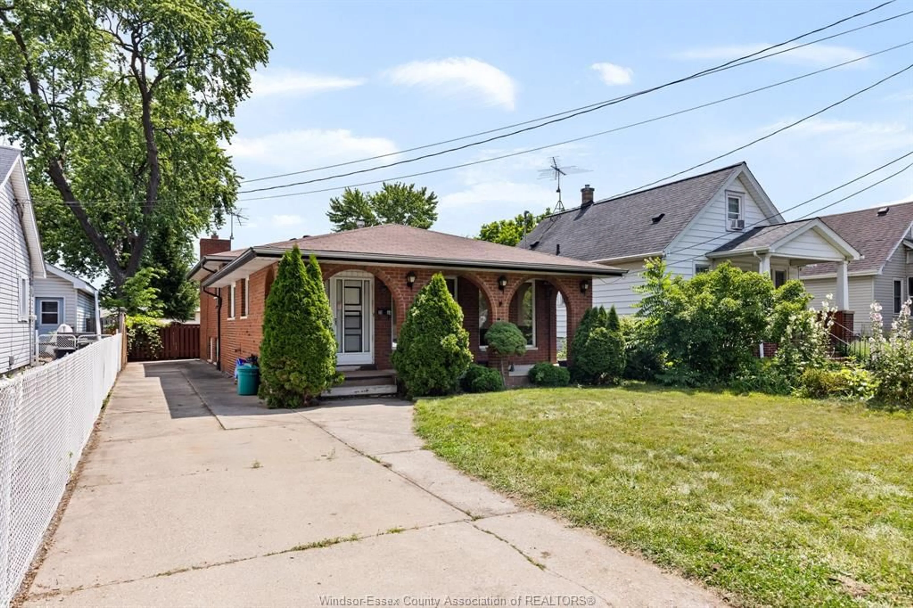 Home with brick exterior material, street for 2034 BALFOUR, Windsor Ontario N8T 2S7