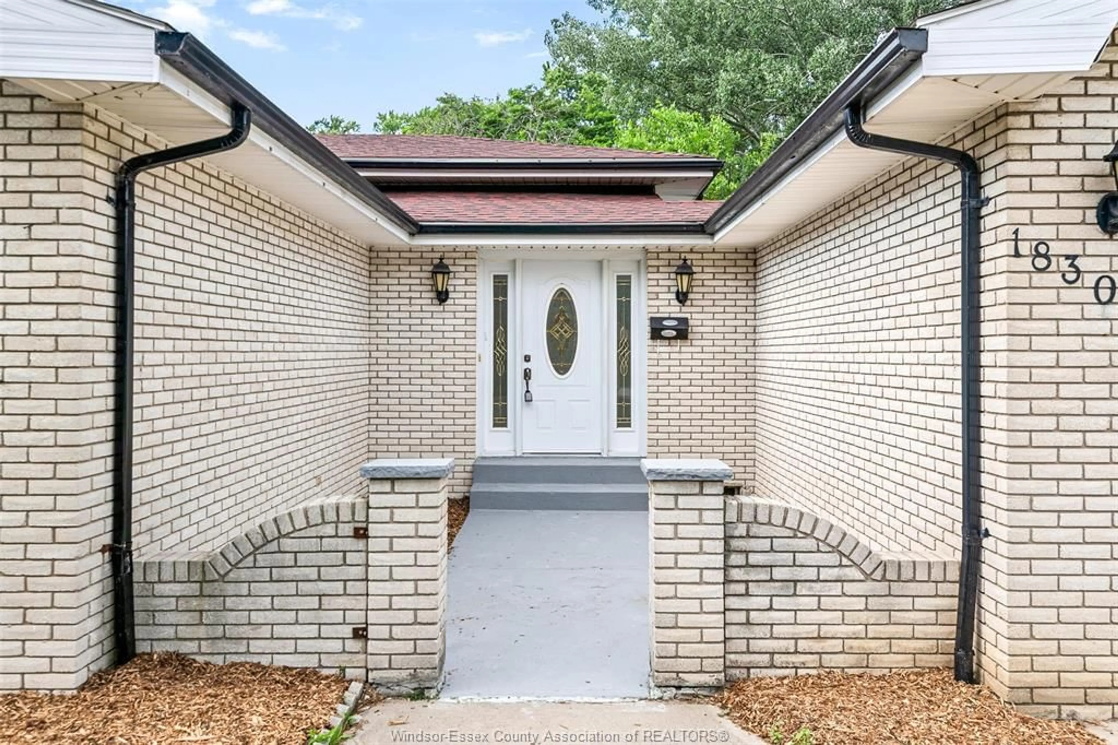 Home with brick exterior material, street for 1830 TODD Lane, LaSalle Ontario N9H 1J5