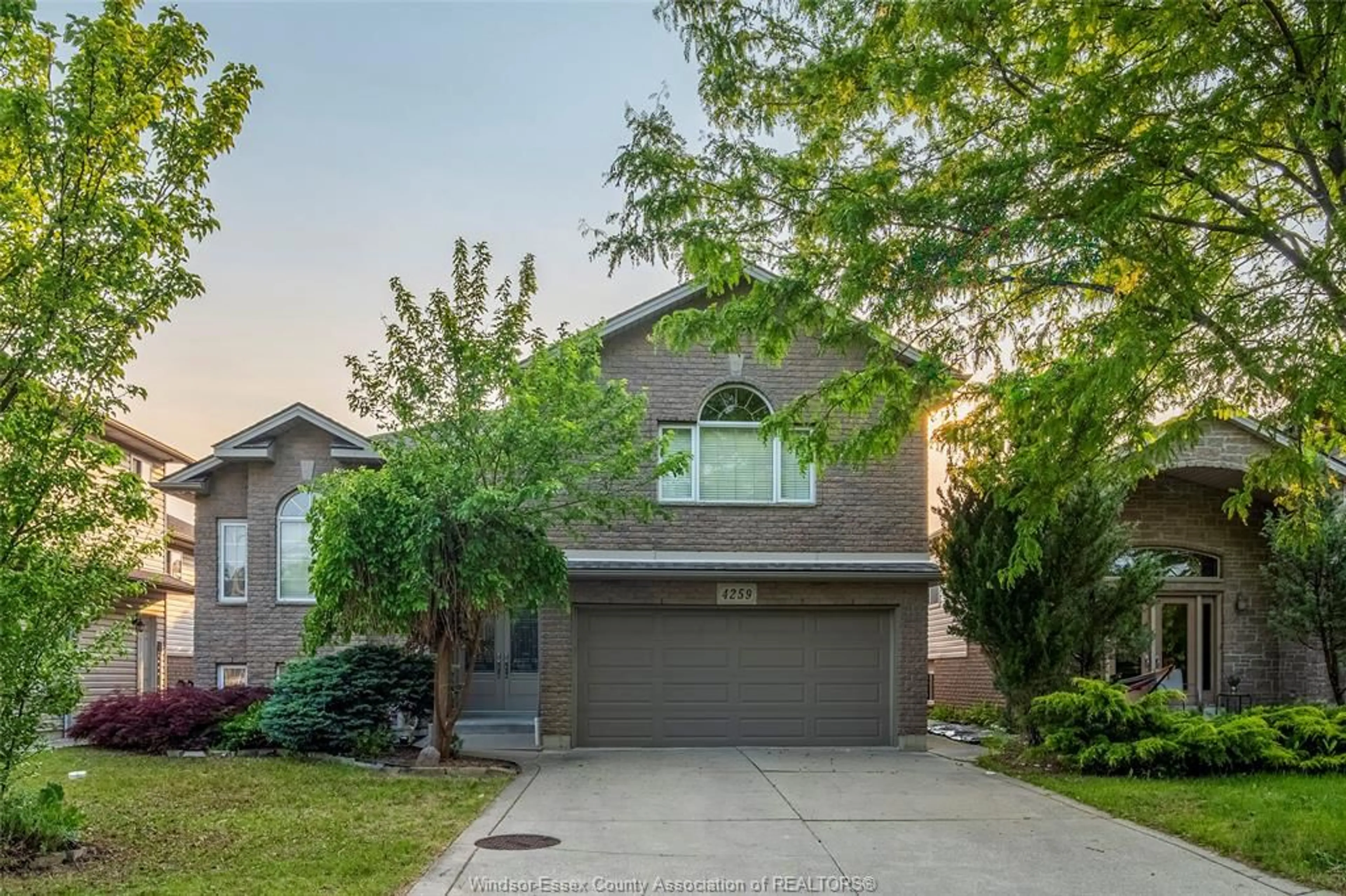 Home with brick exterior material, street for 4259 Canberra Ave, Windsor Ontario N9G 3E5