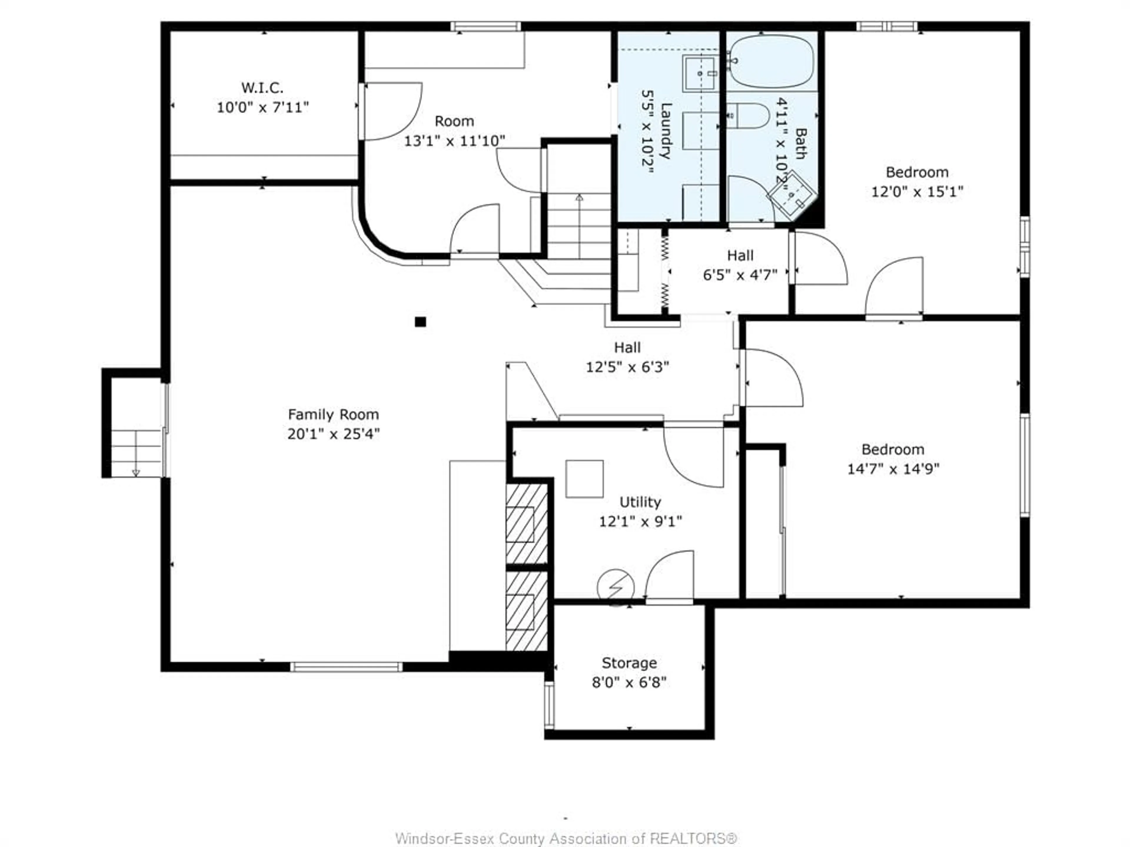 Floor plan for 1745 RANDOLPH, Windsor Ontario N9B 2V9