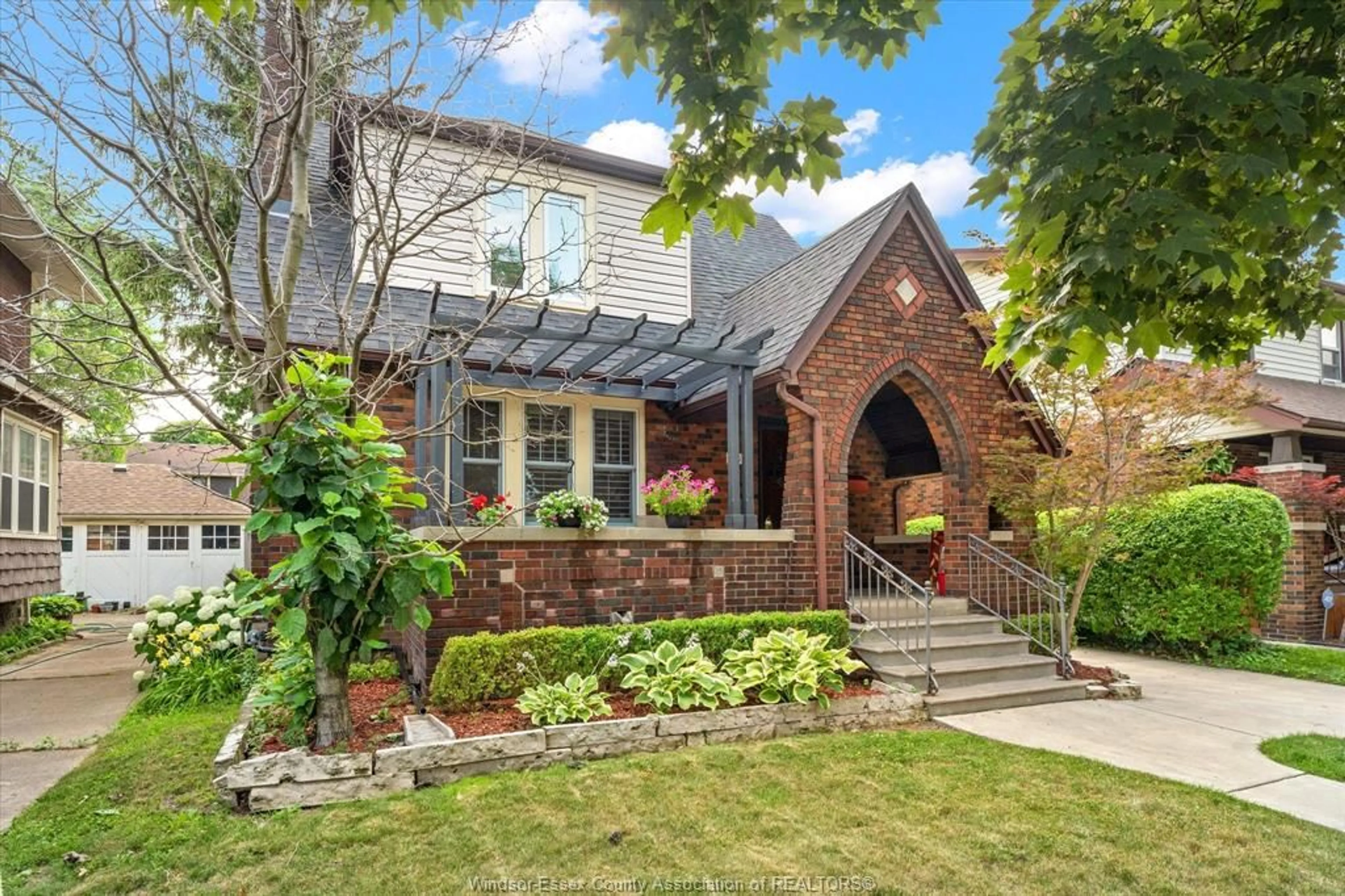 Home with brick exterior material, street for 2151 CHILVER, Windsor Ontario N8W 2V1
