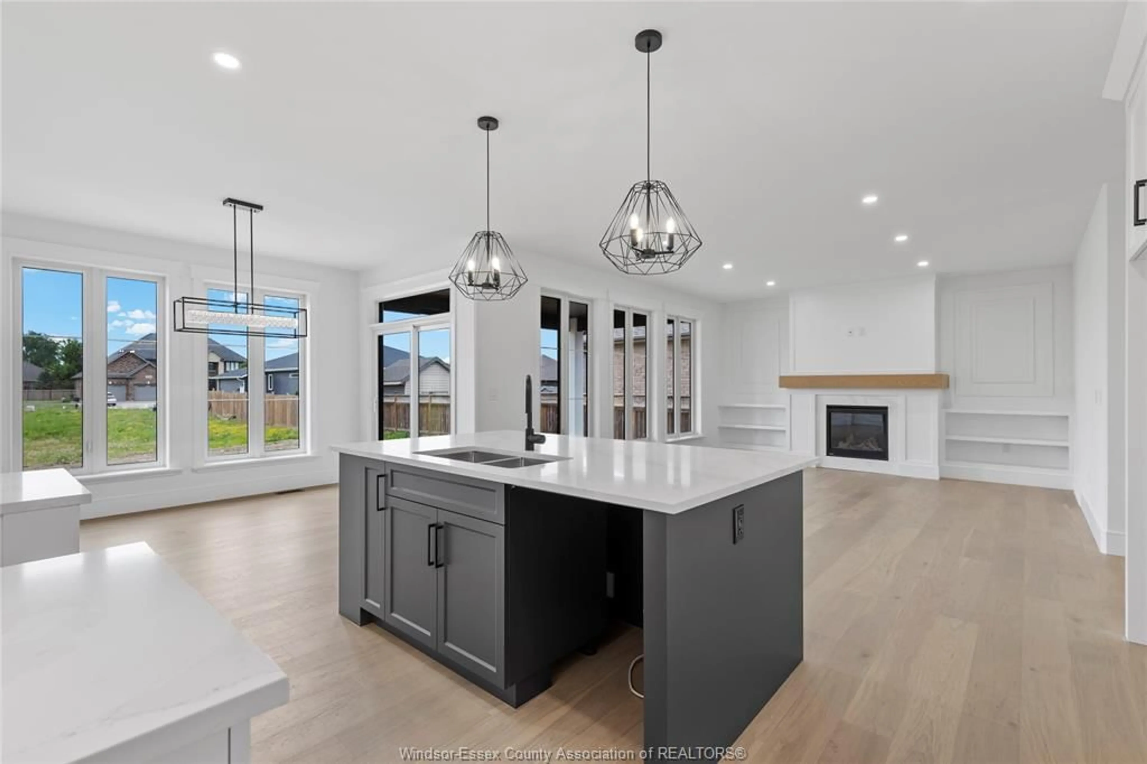 Open concept kitchen, unknown for 244 DELORES, Essex Ontario N8M 3E9