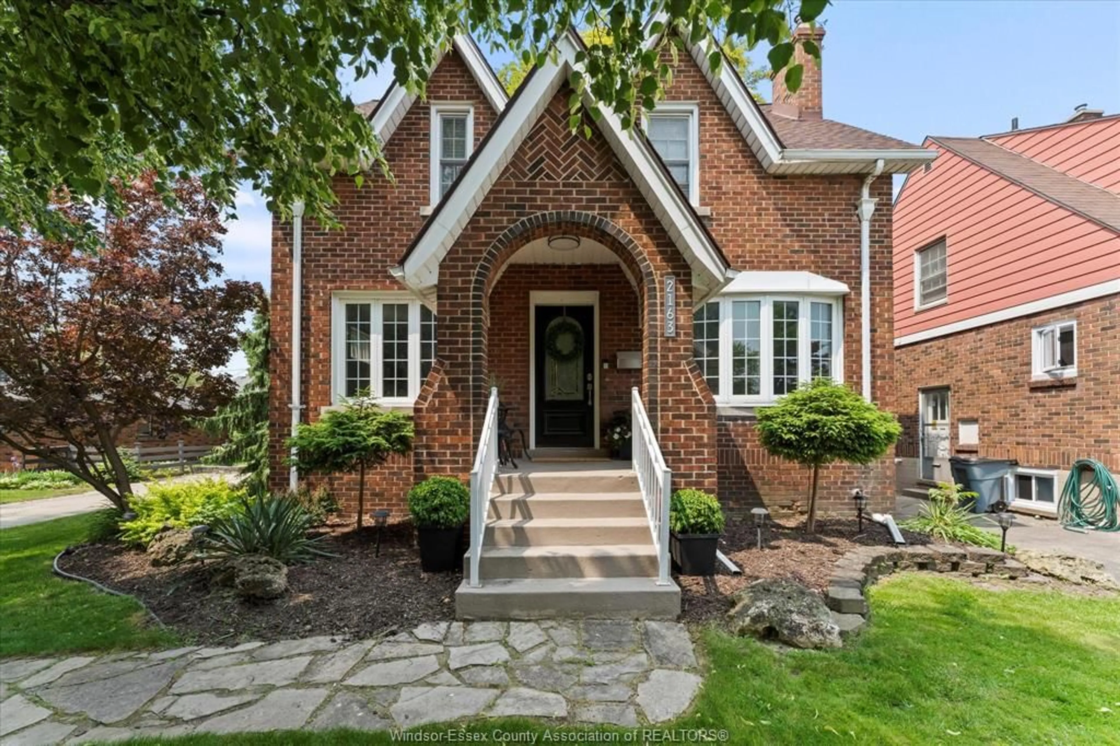 Home with brick exterior material, street for 2163 GLADSTONE Ave, Windsor Ontario N8W 2N6