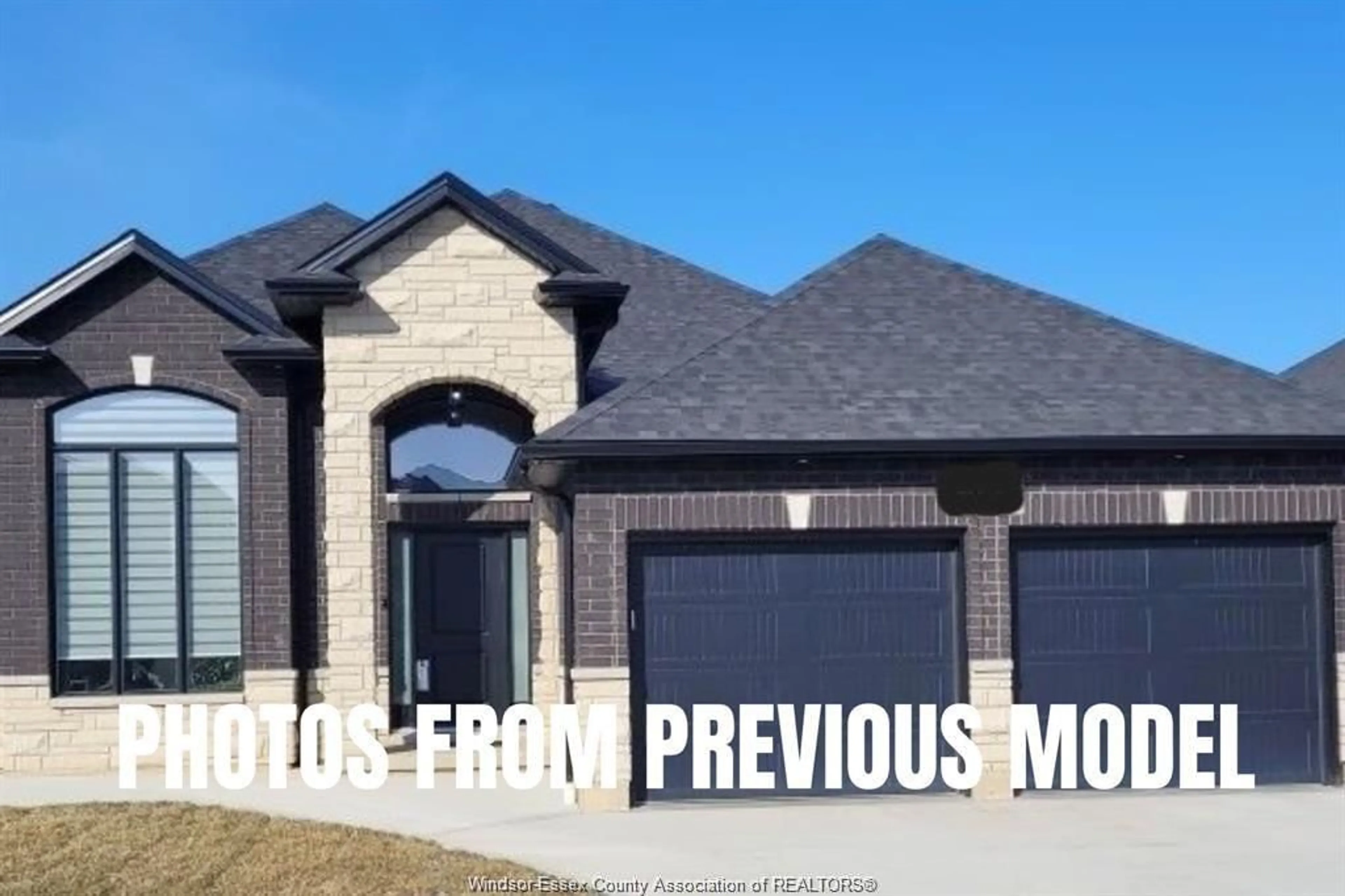 Home with brick exterior material, street for 107 FENCELINE Dr #LOT 17, Chatham Ontario N7M 6B4