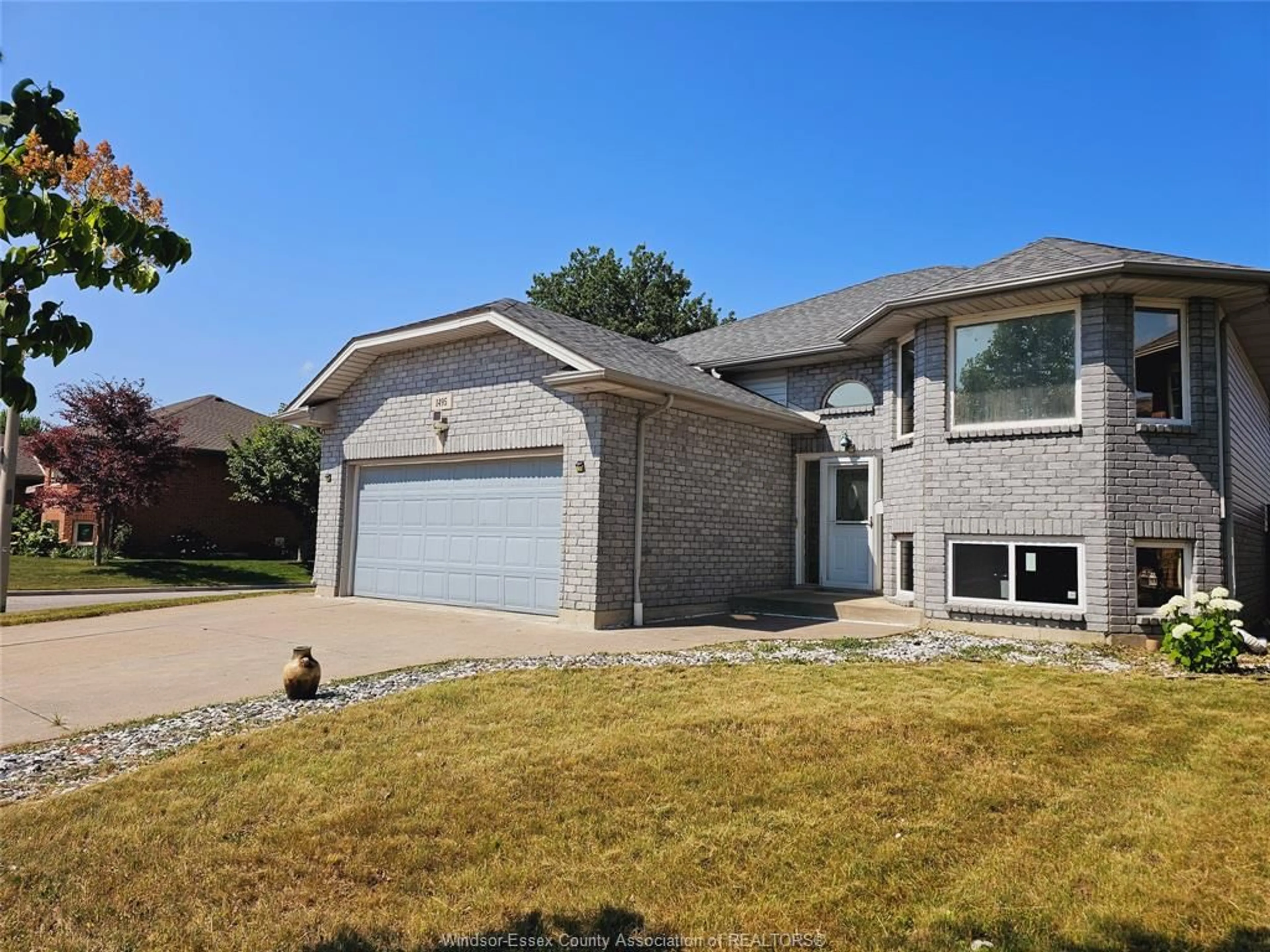 Home with brick exterior material, street for 1495 CLOVER, Windsor Ontario N8P 1R2