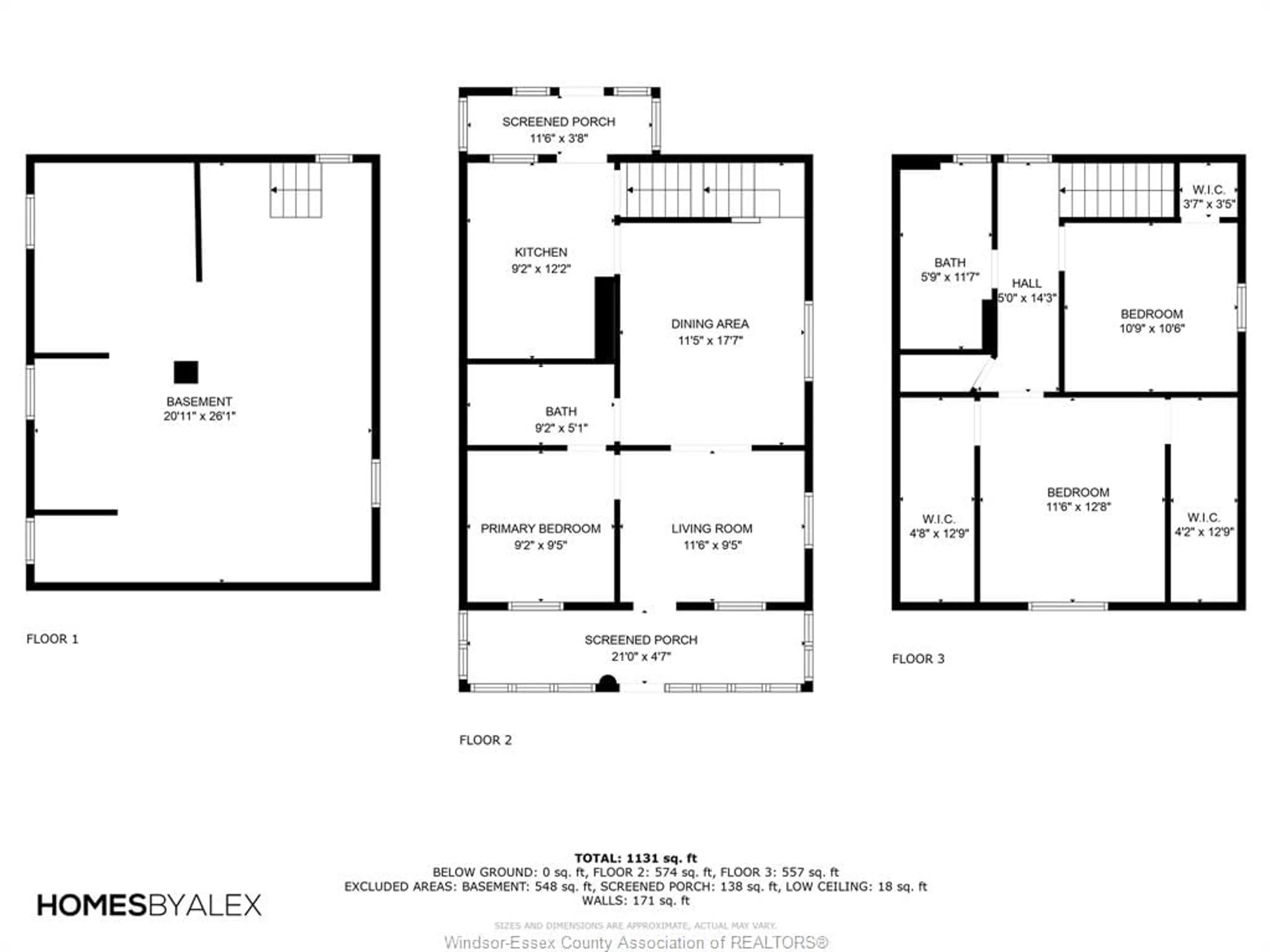 Floor plan for 488 PARENT Ave, Windsor Ontario N9A 2C1