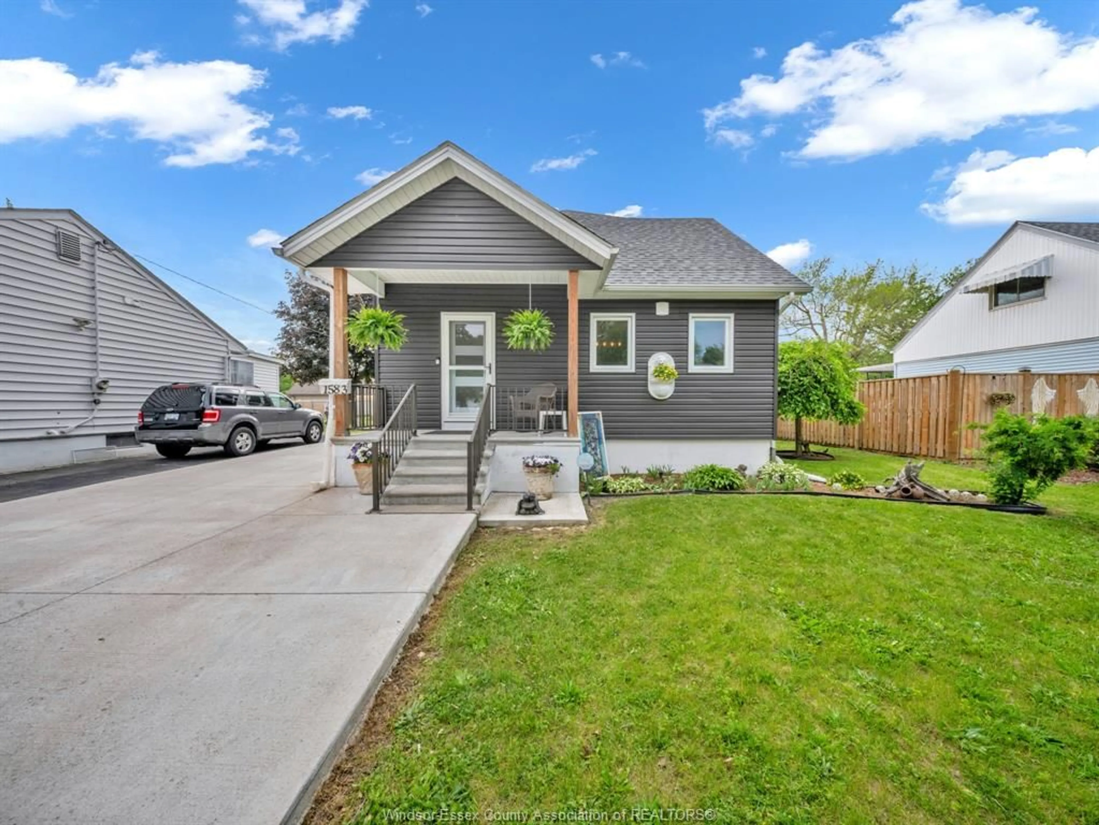 Home with brick exterior material, street for 1583 Bernard Rd, Windsor Ontario N8Y 4K5