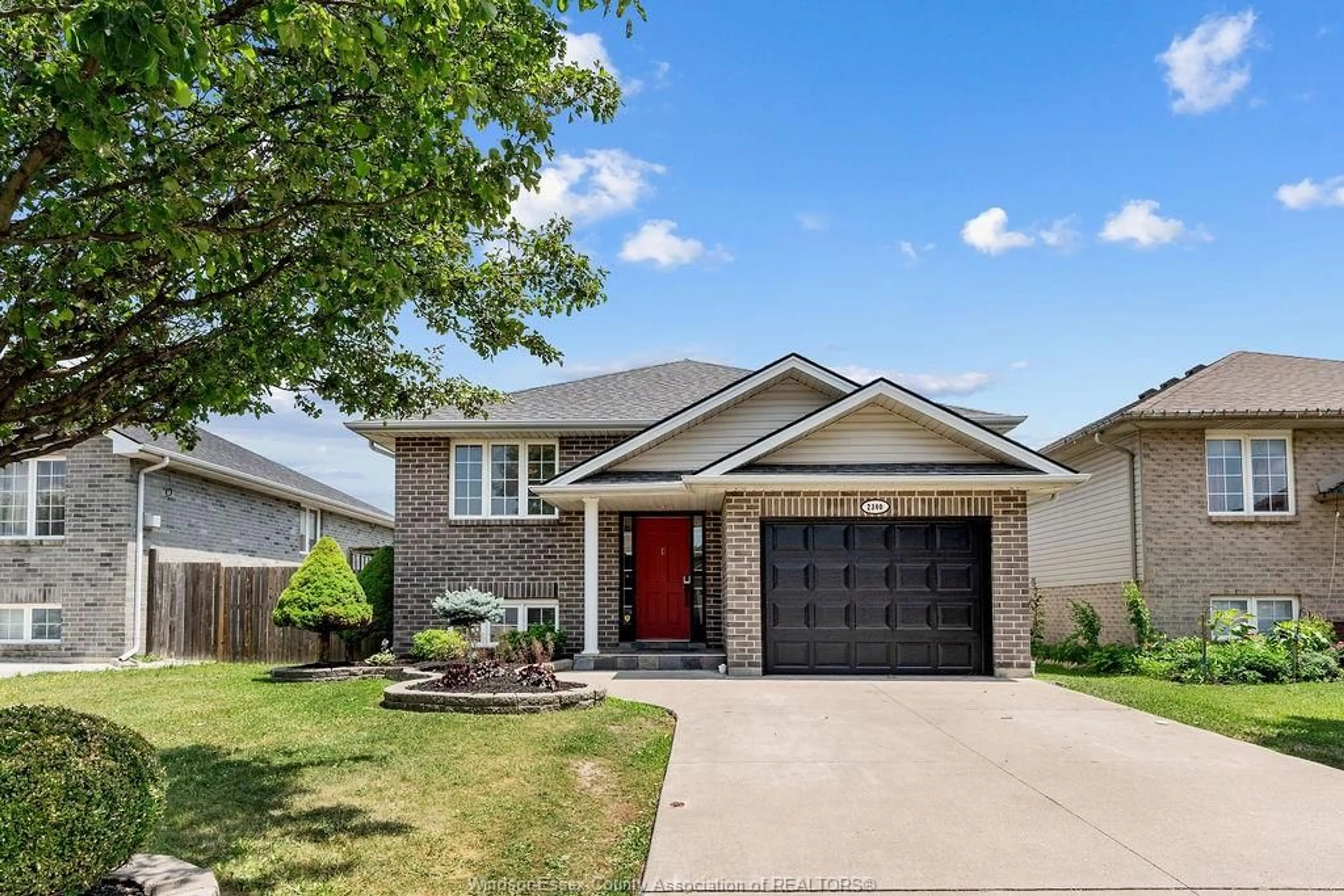Home with vinyl exterior material, street for 2340 KATELLA Ave, Windsor Ontario N8P 1V1