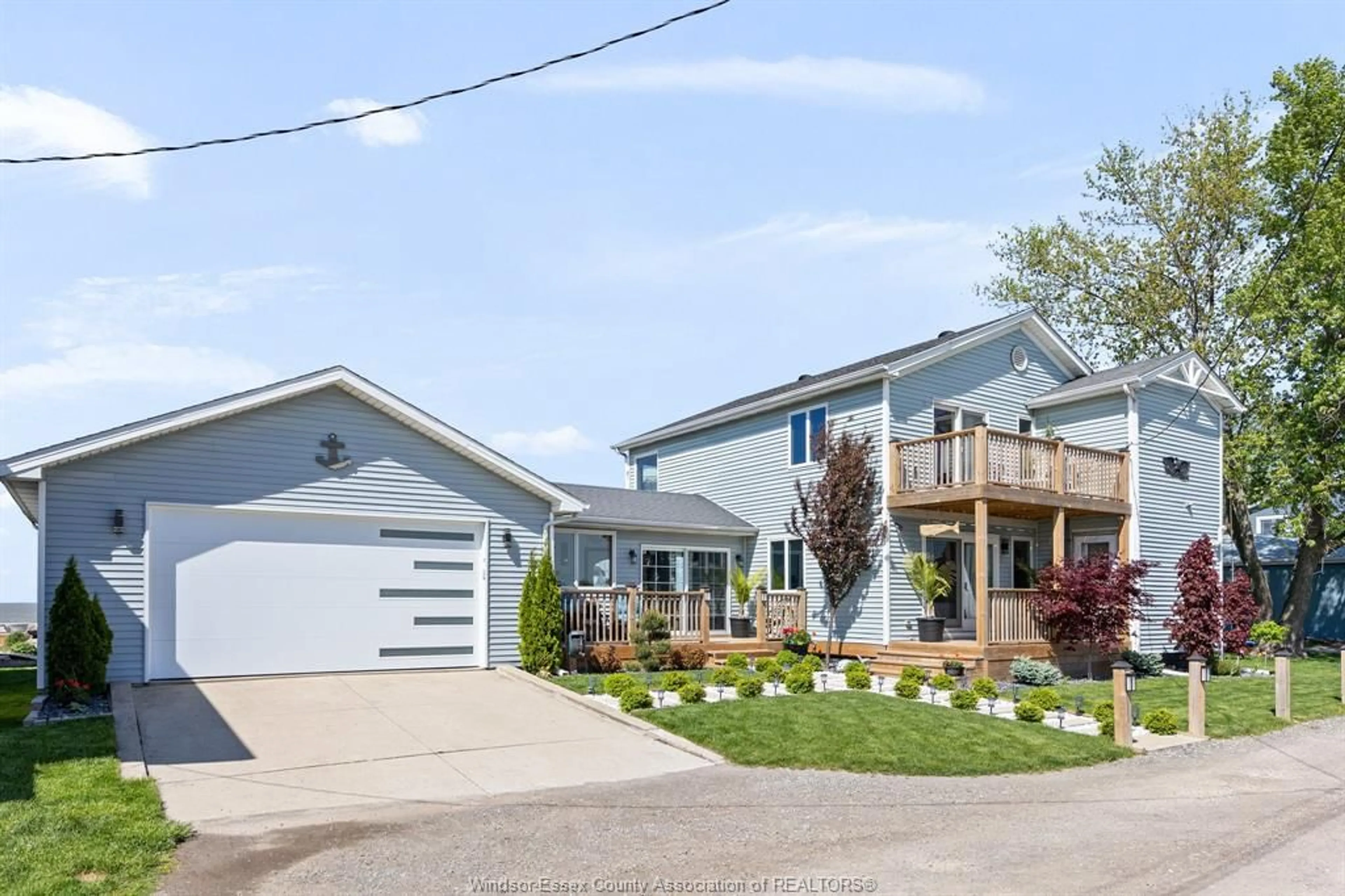 A pic from outside/outdoor area/front of a property/back of a property/a pic from drone, street for 13626 CRYSTAL BEACH, Lakeshore Ontario N0P 2L0