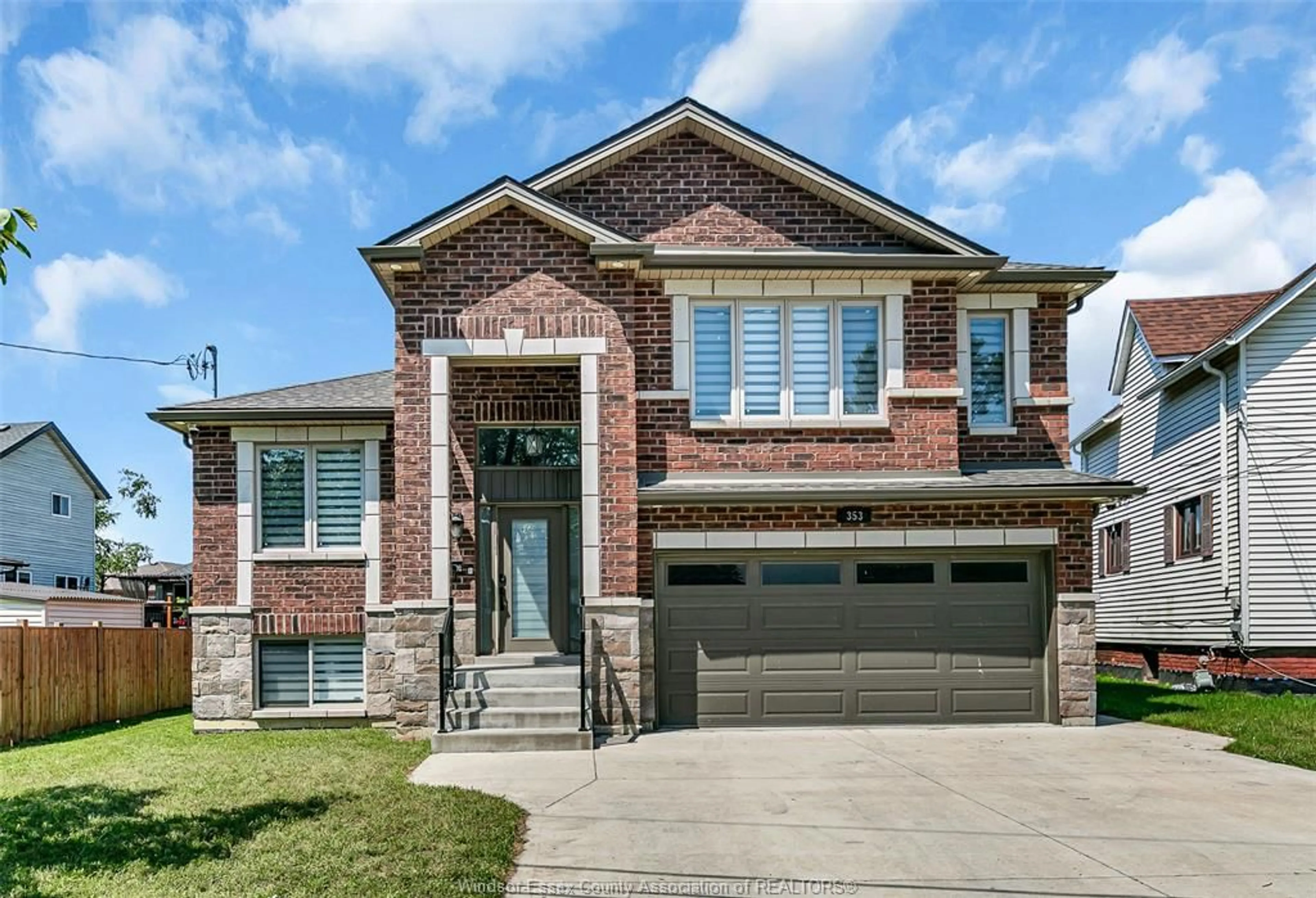 Home with brick exterior material, street for 353 BOUFFARD Rd, LaSalle Ontario N9J 1G3