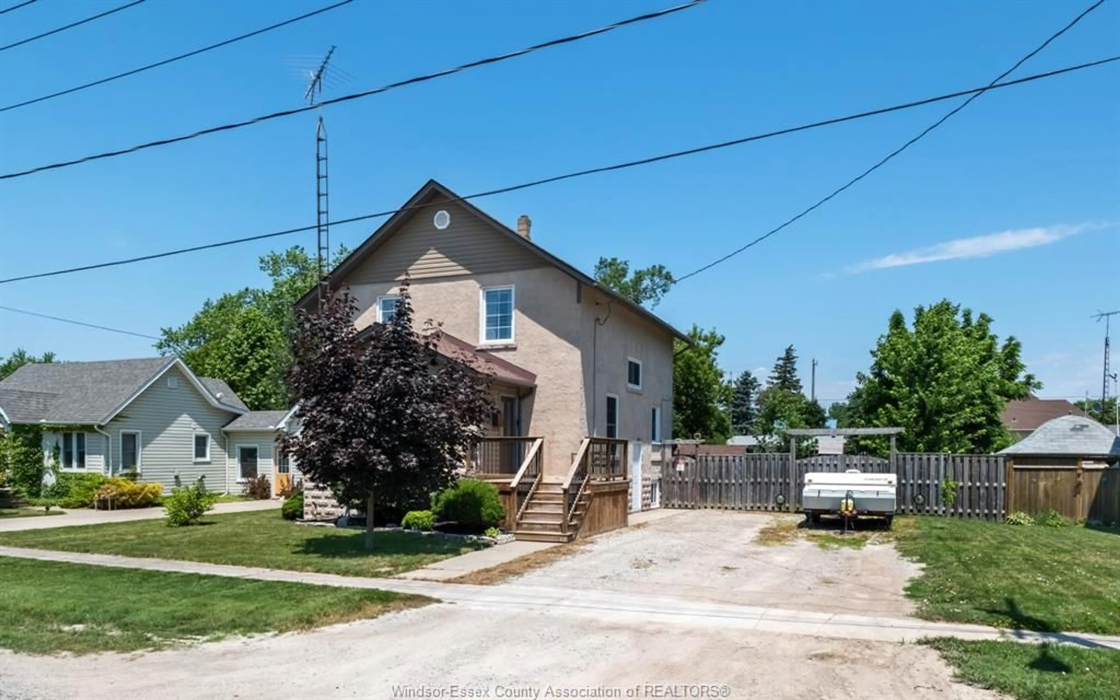 A pic from outside/outdoor area/front of a property/back of a property/a pic from drone, street for 23 WALKER, Wheatley Ontario N0P 2P0