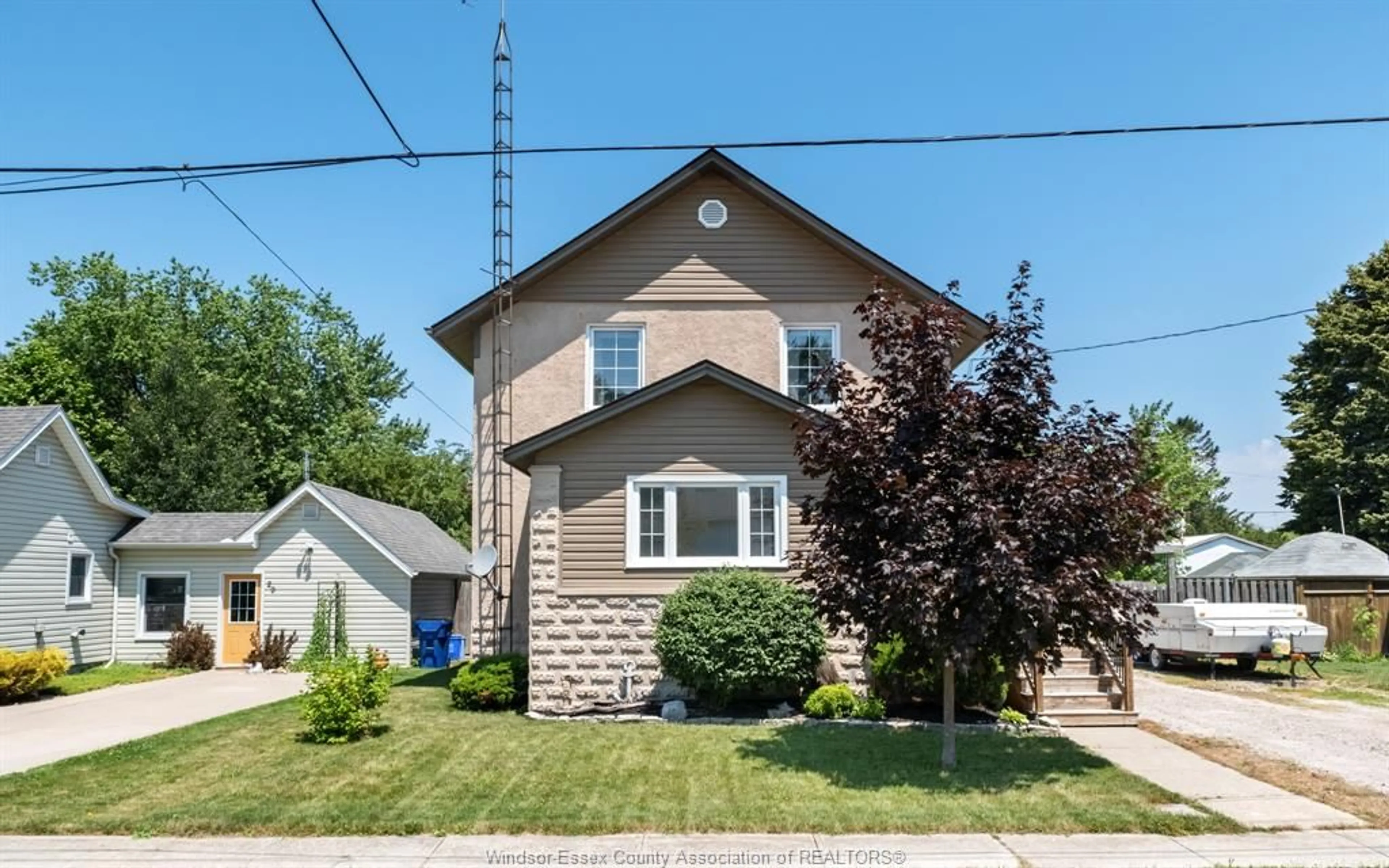 Home with brick exterior material, street for 23 WALKER, Wheatley Ontario N0P 2P0