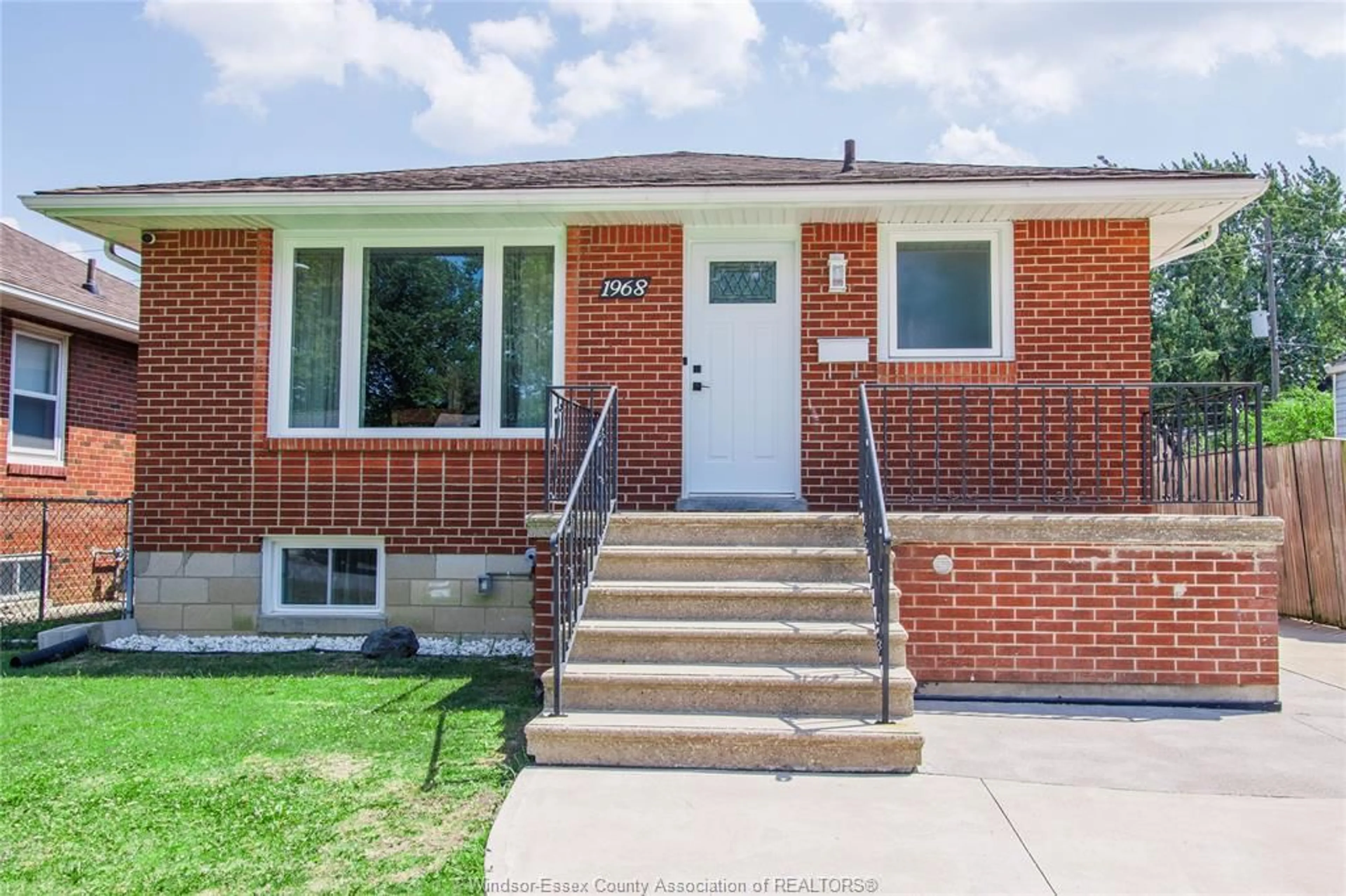 Home with brick exterior material, street for 1968 Bernard Rd, Windsor Ontario N8W 4R5
