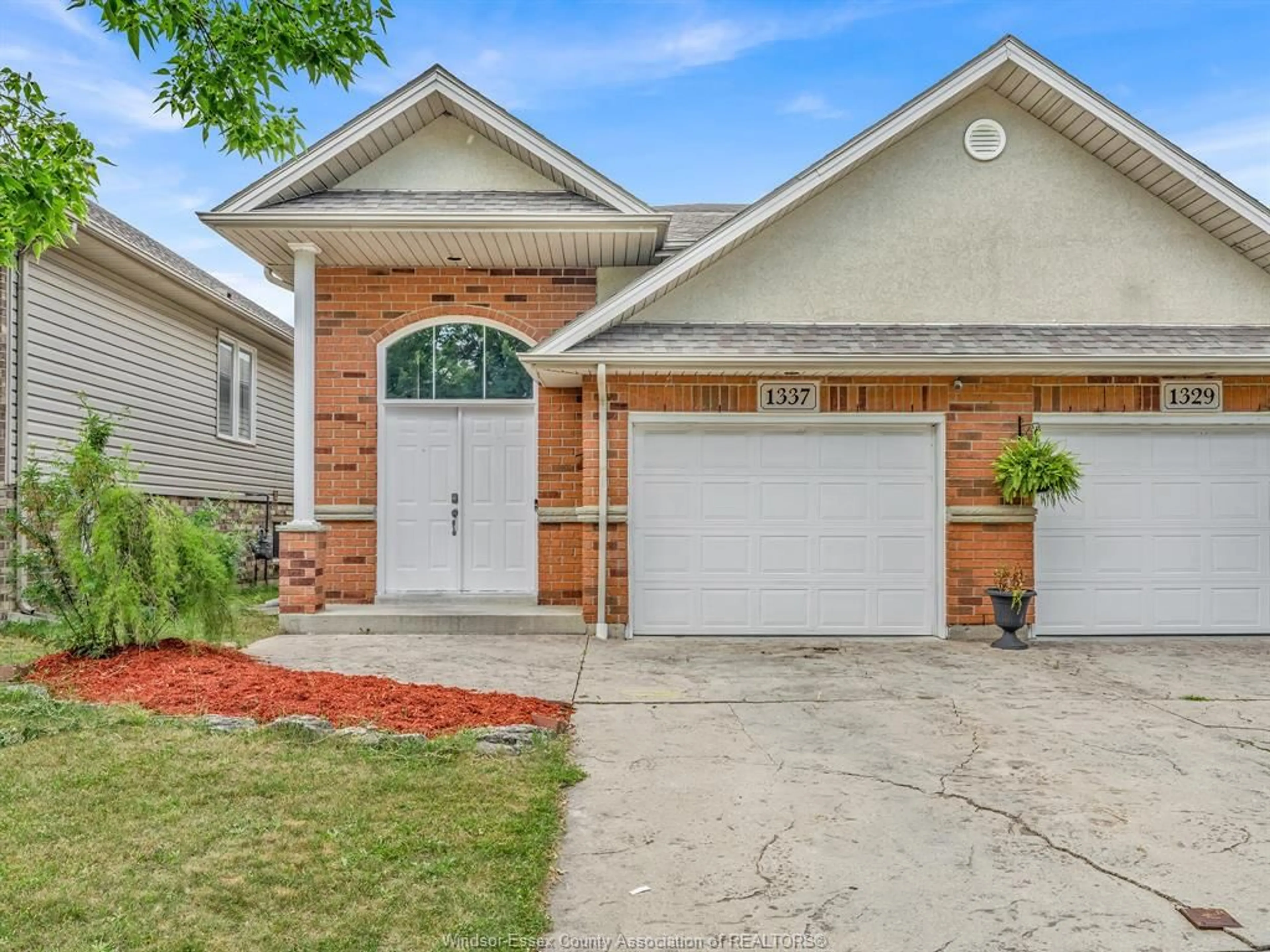 Home with brick exterior material, street for 1337 CHATEAU Ave, Windsor Ontario N8P 1M2