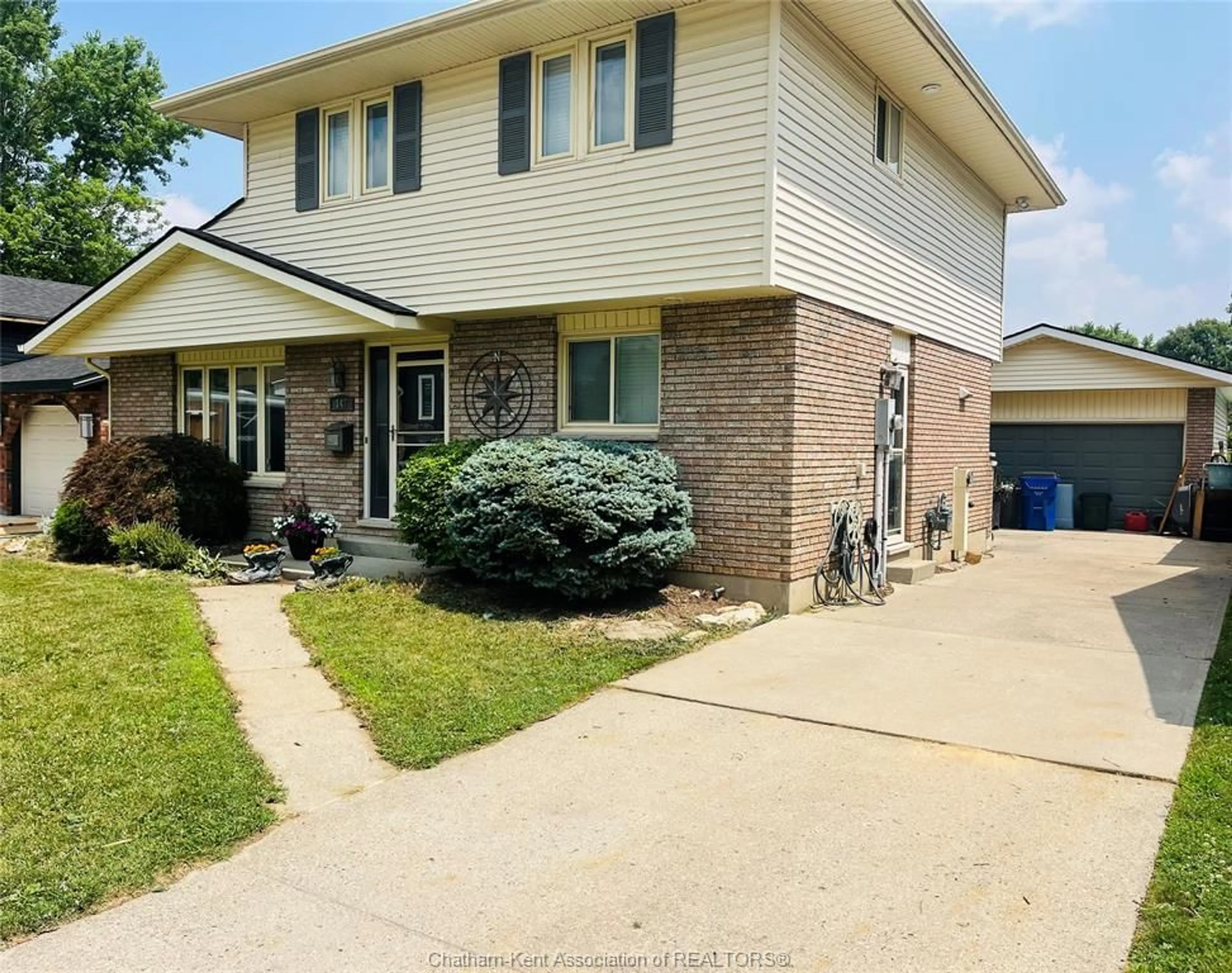Home with brick exterior material, street for 147 St Michael Ave, Chatham Ontario N7M 6A8
