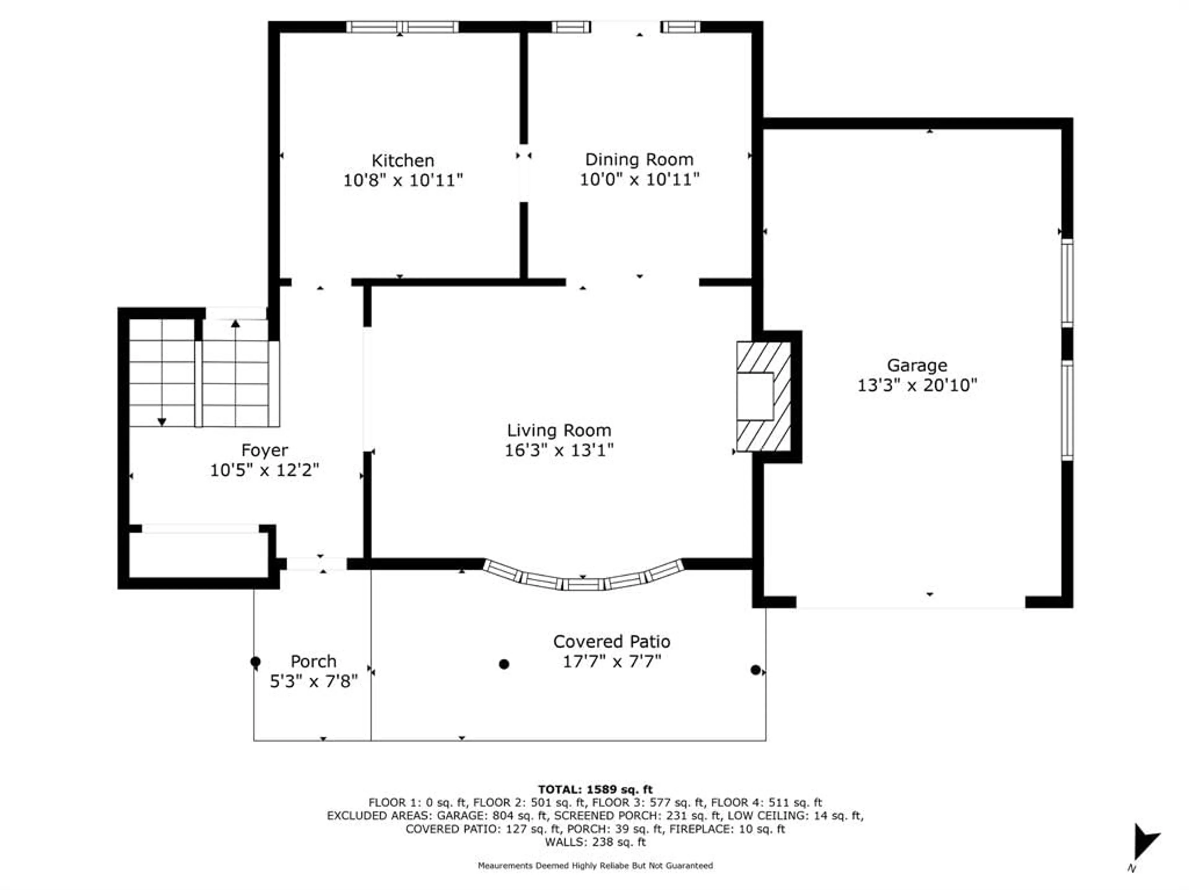 Floor plan for 1441 SYLVAN Crt, Sarnia Ontario N7S 2K8