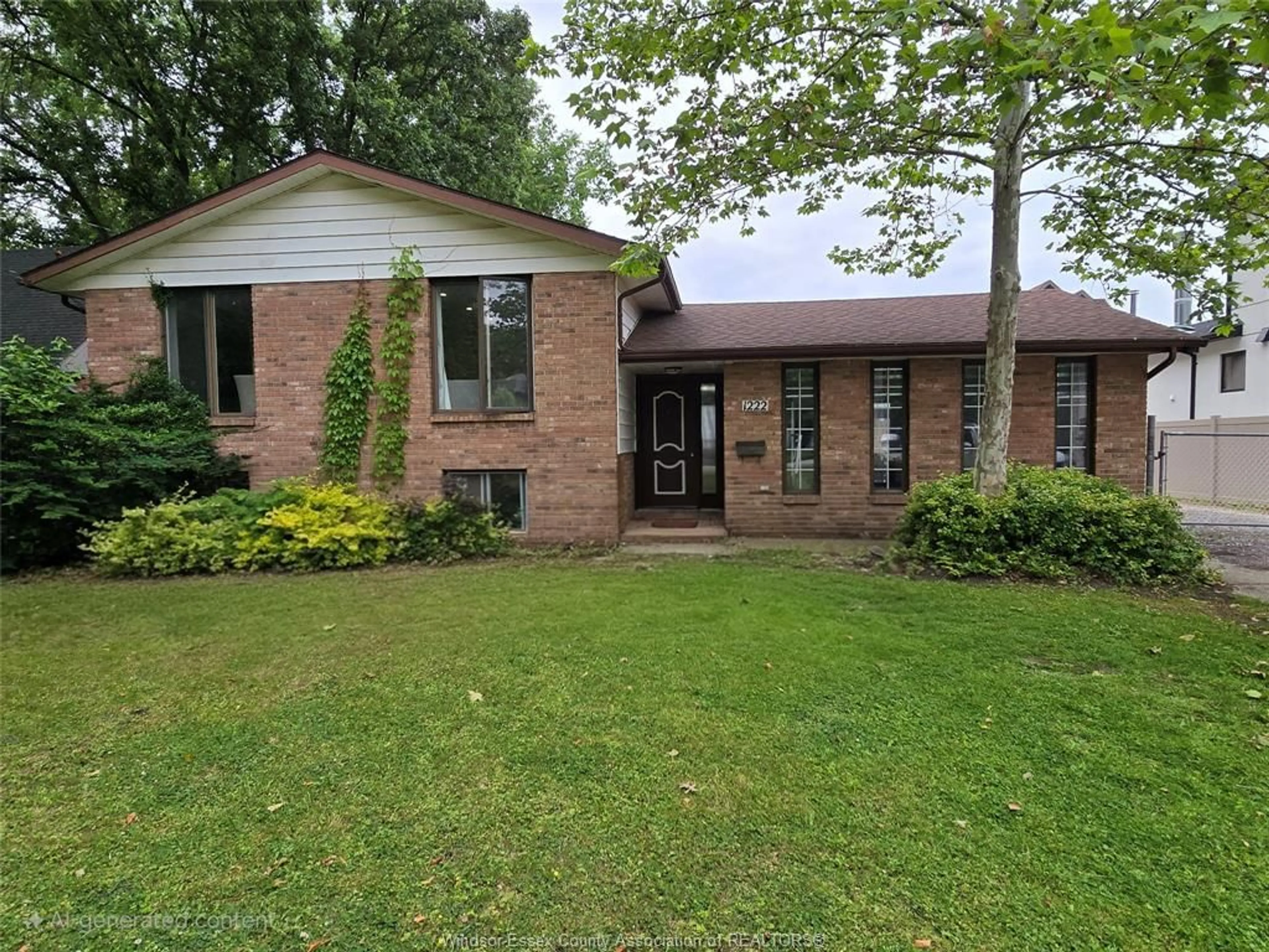 Home with brick exterior material, street for 1222 REAUME Rd, LaSalle Ontario N9J 1C1