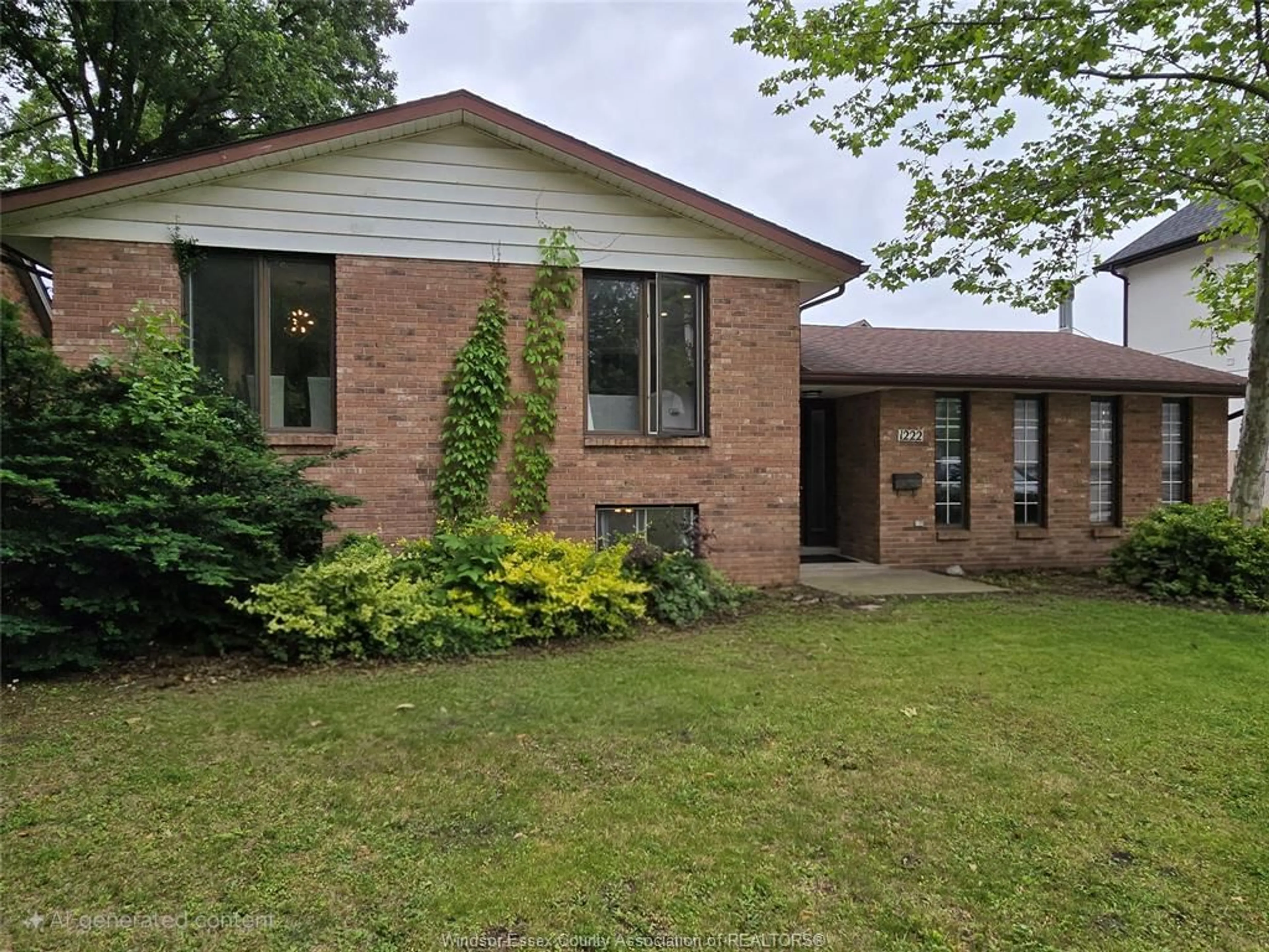 Home with brick exterior material, unknown for 1222 REAUME Rd, LaSalle Ontario N9J 1C1
