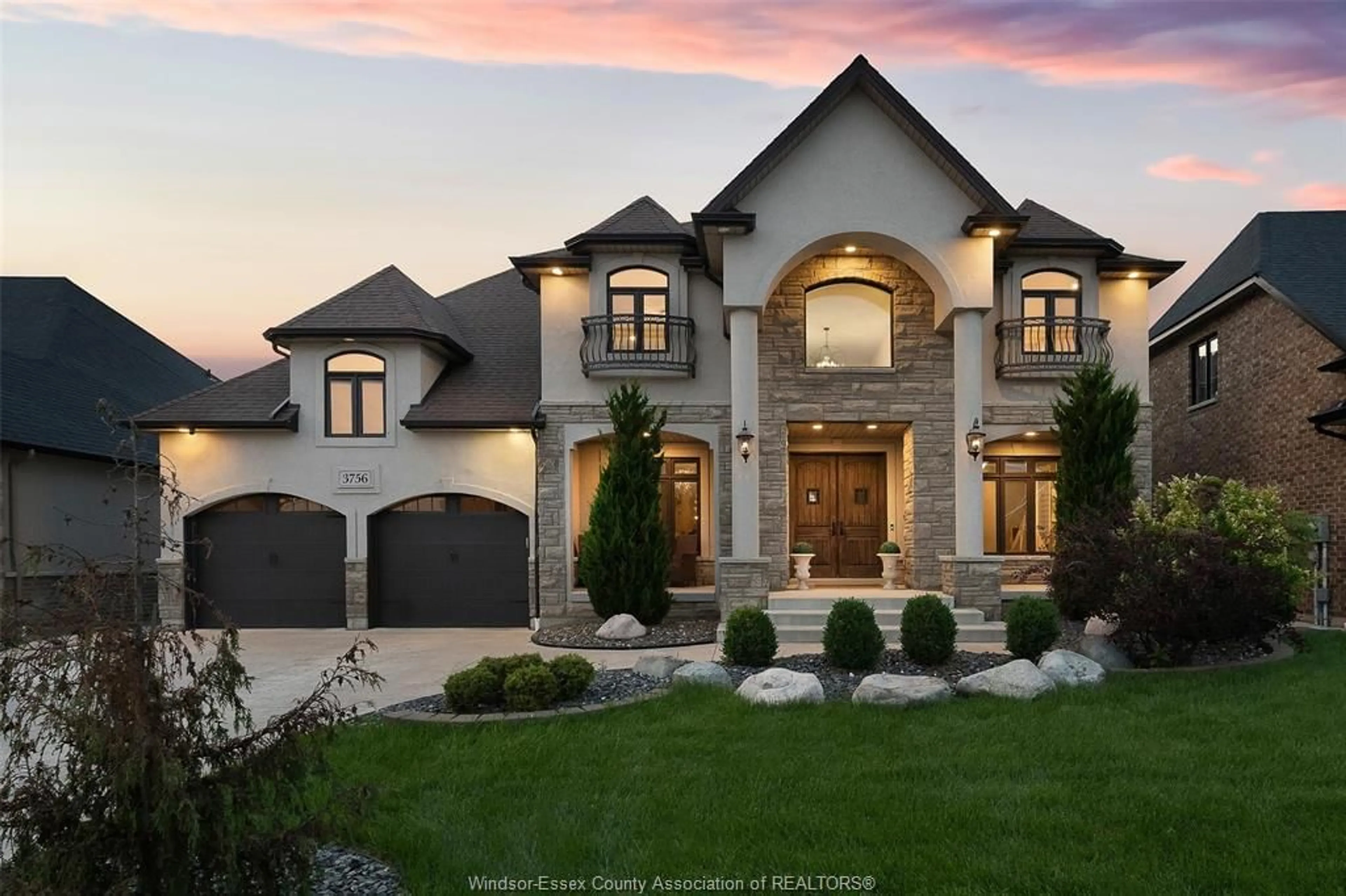 Home with brick exterior material, street for 3756 ST. FRANCIS Cres, LaSalle Ontario N9H 0G6