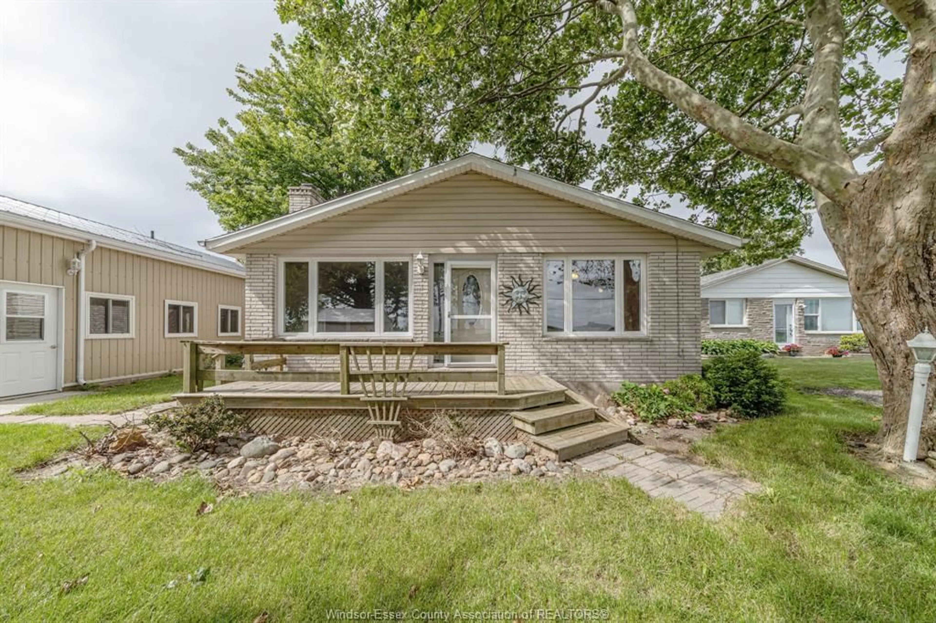 Home with vinyl exterior material, street for 18240 ERIE SHORE Dr, Blenheim Ontario N0P 1A0